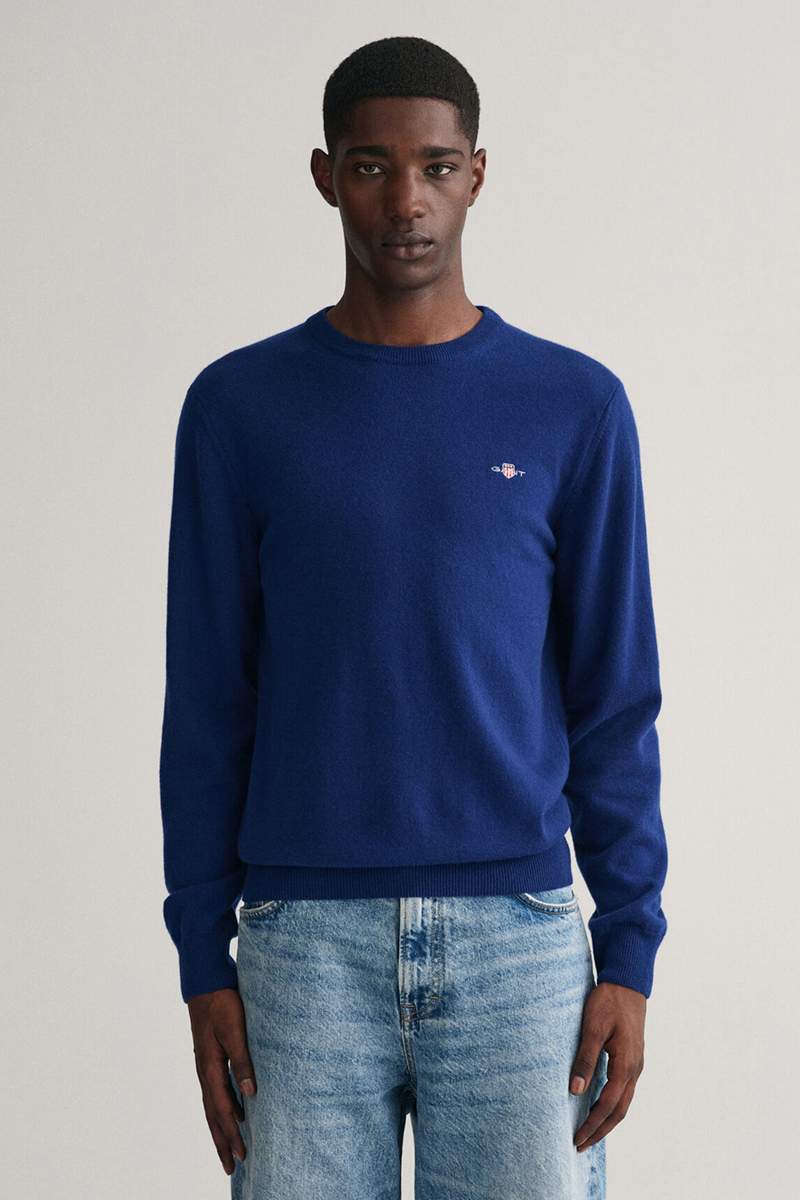 Heren trui blauw