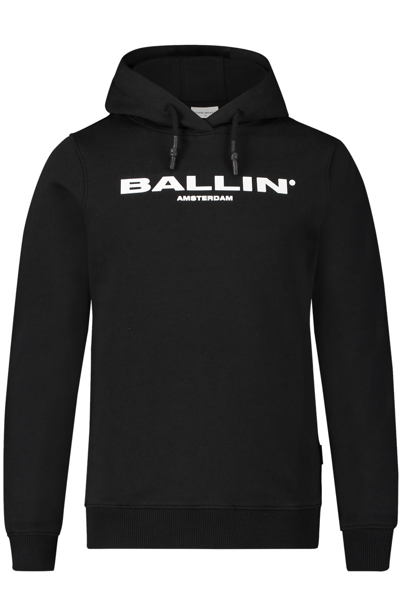 buste Onderdrukker Macadam Ballin Sweater hoodie Zwart-1 Voorwinden