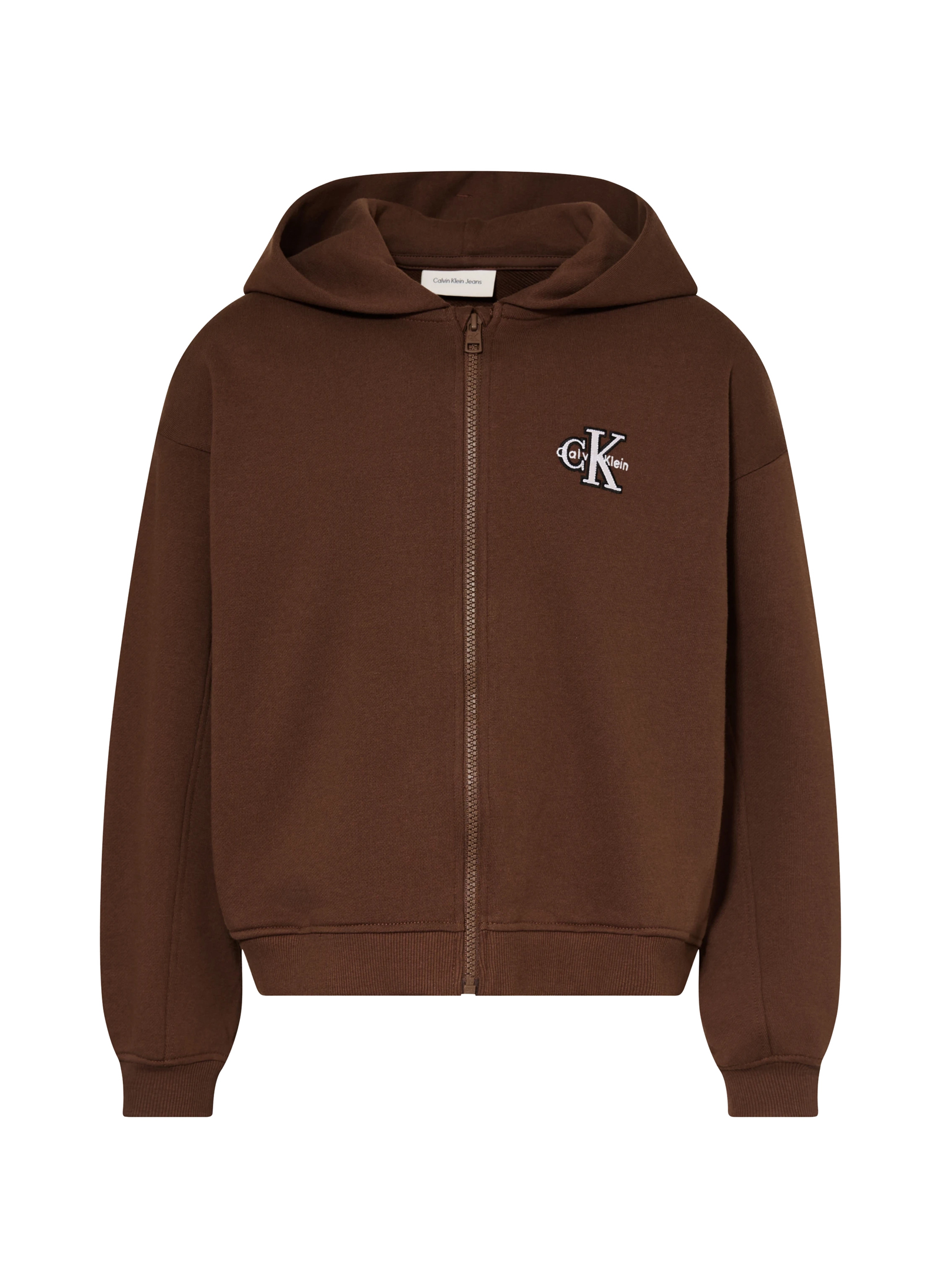 Meisjes vest bruin