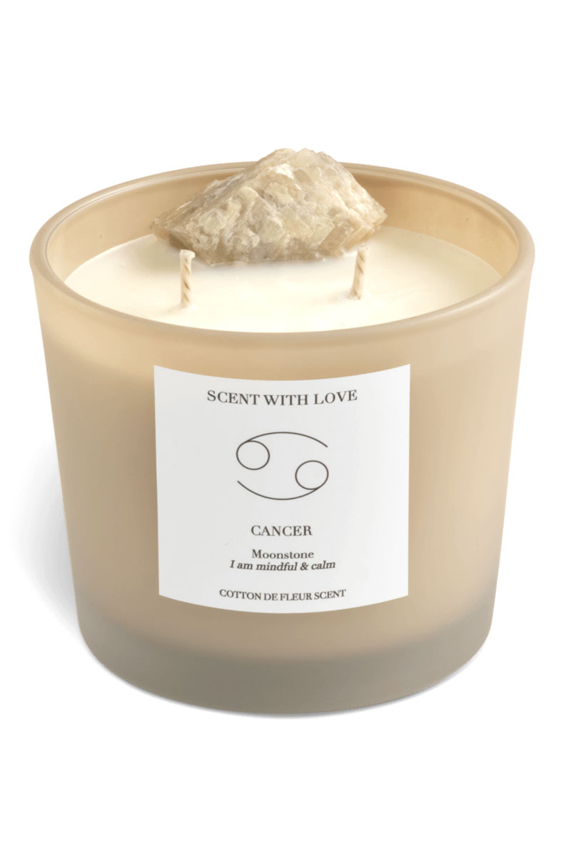 Scent with Love Beige 300 gr candle Zodiac Saggatarius-Boogschutter Diversen-4 1