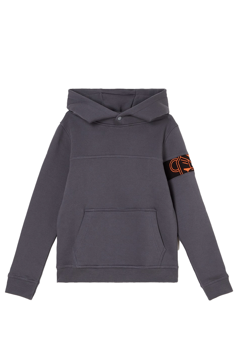 Black Bananas commander hoody Zwart-1 1