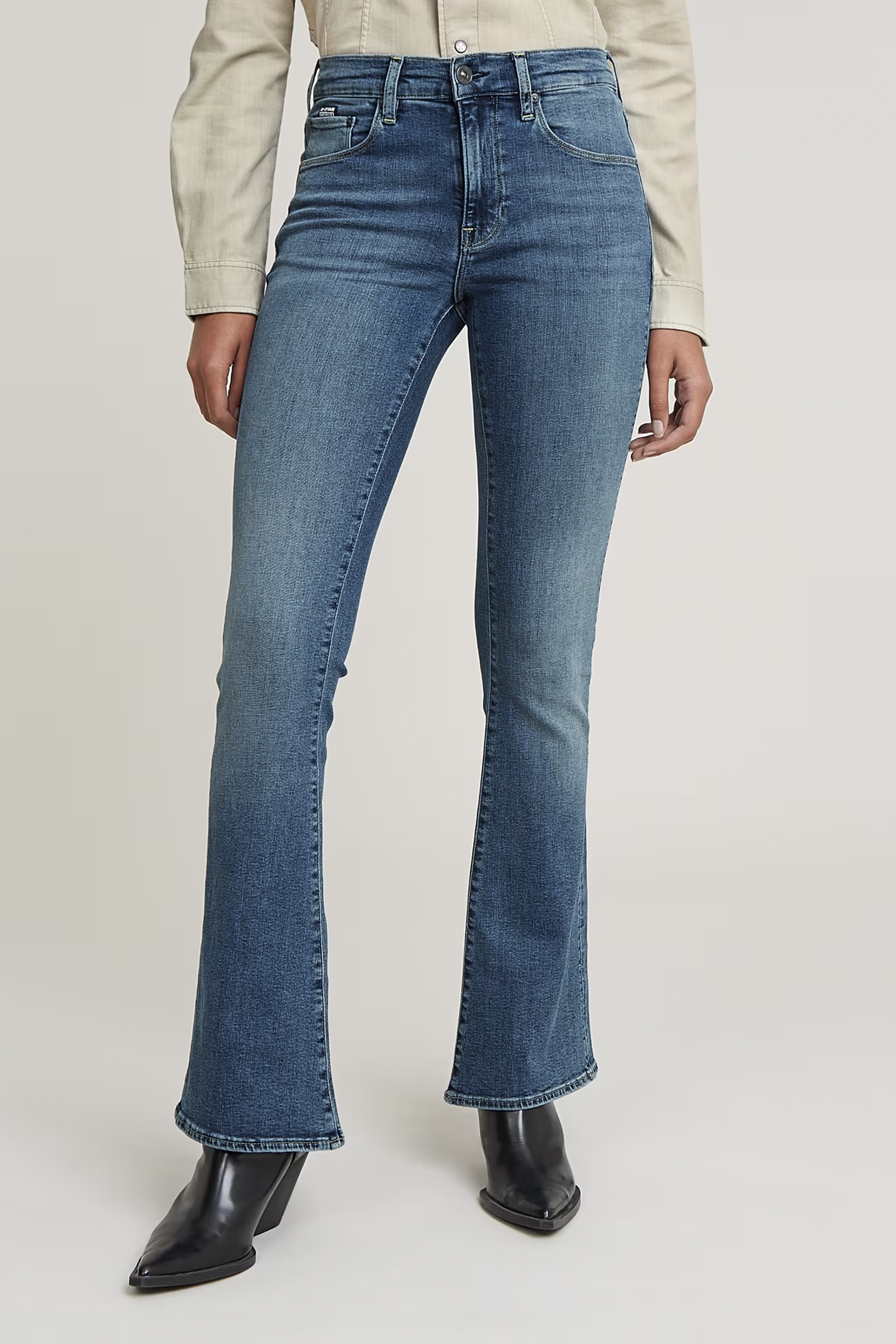 Dames jeans blauw