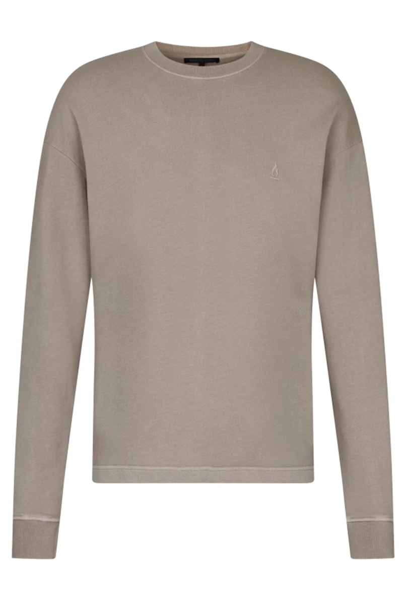Heren sweater bruin
