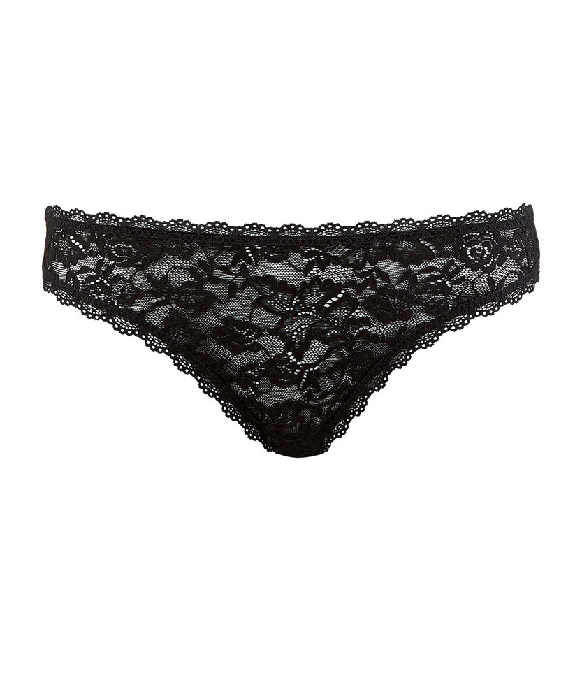 Aubade Lingerie dames string 00261753 Zwart-1 1