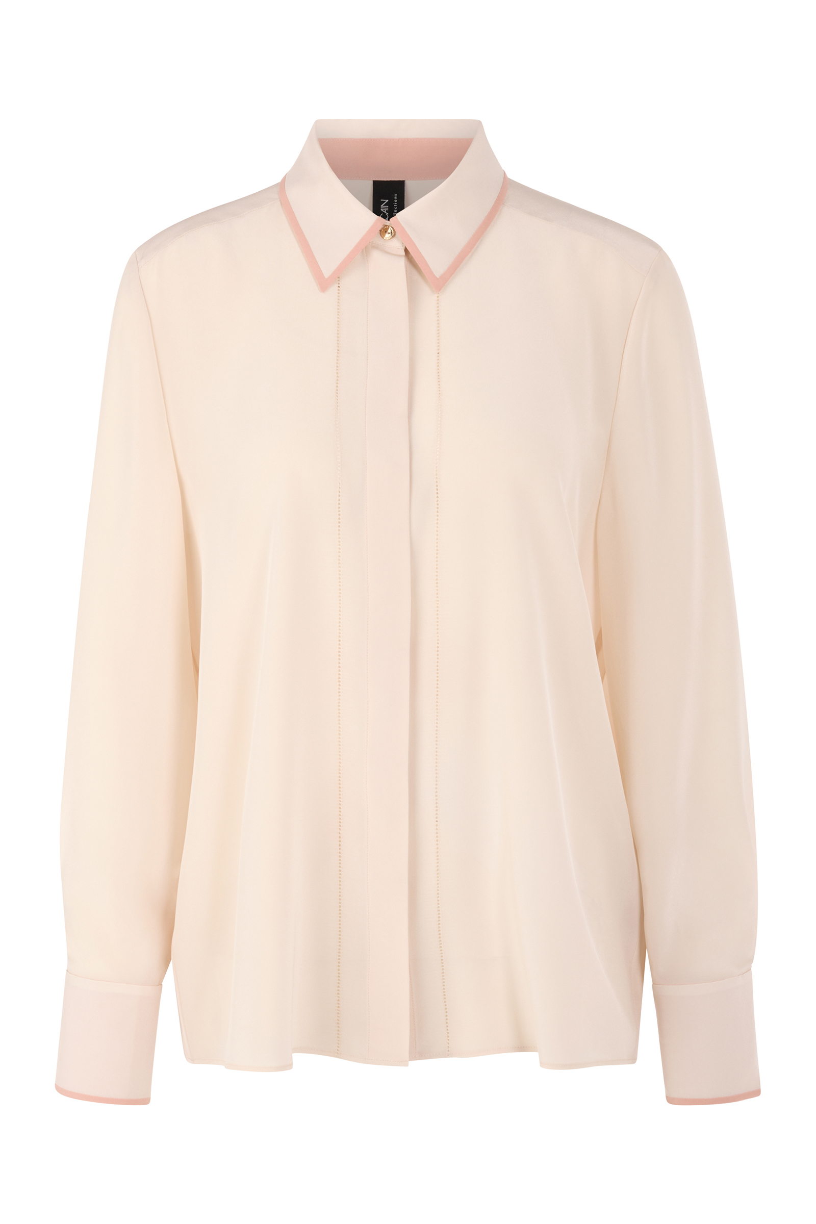 Dames blouse lange mouw rood