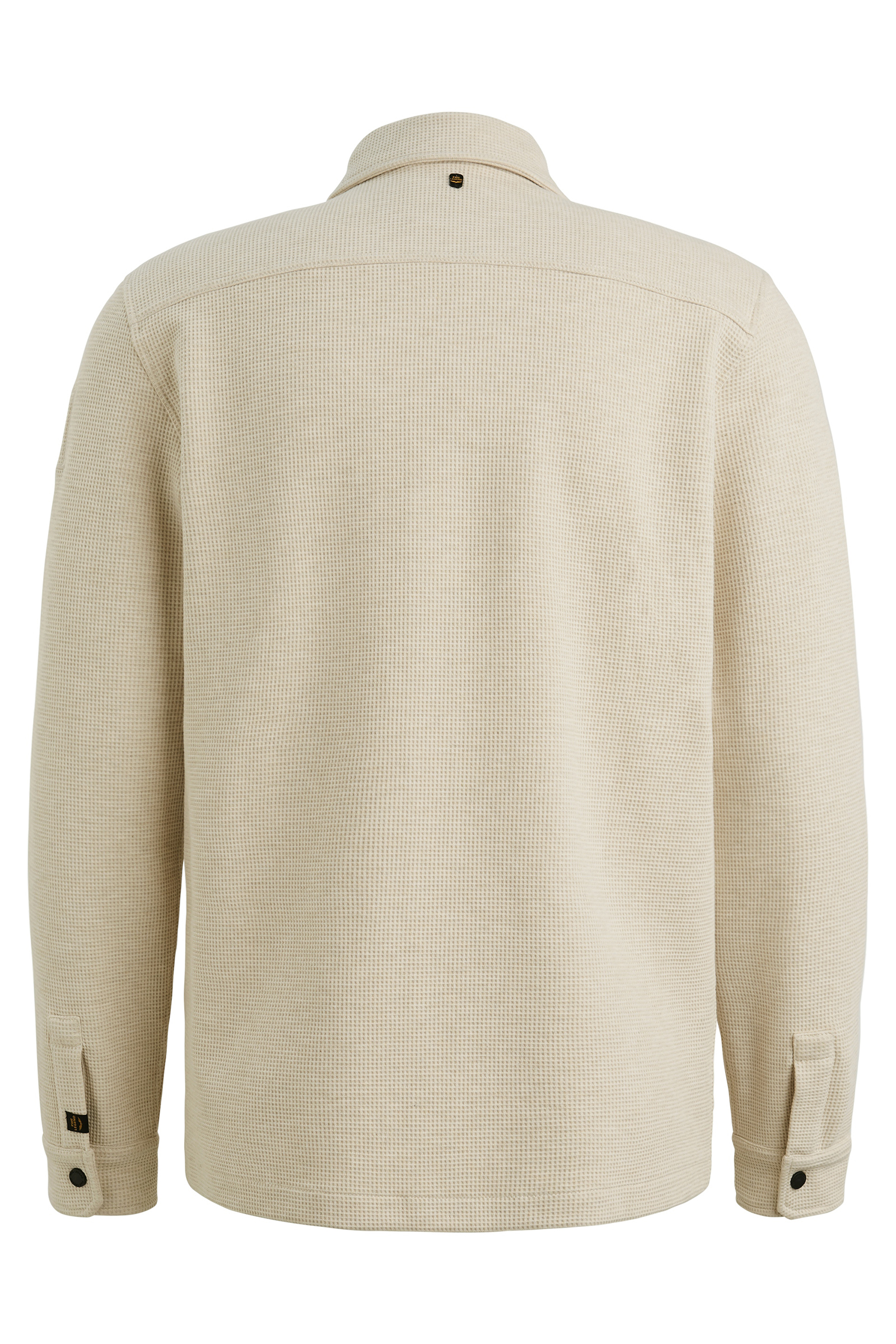 Heren overhemd lm casual bruin