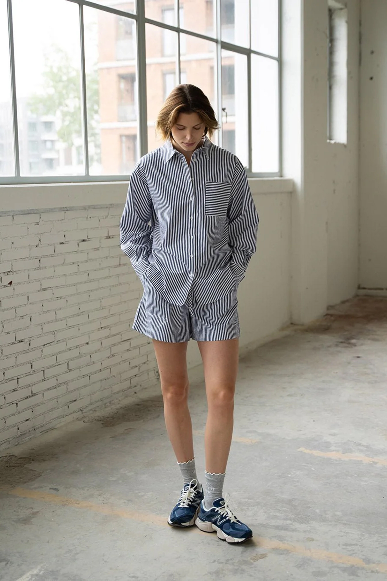 Another Label Romane short Blauw-1 2