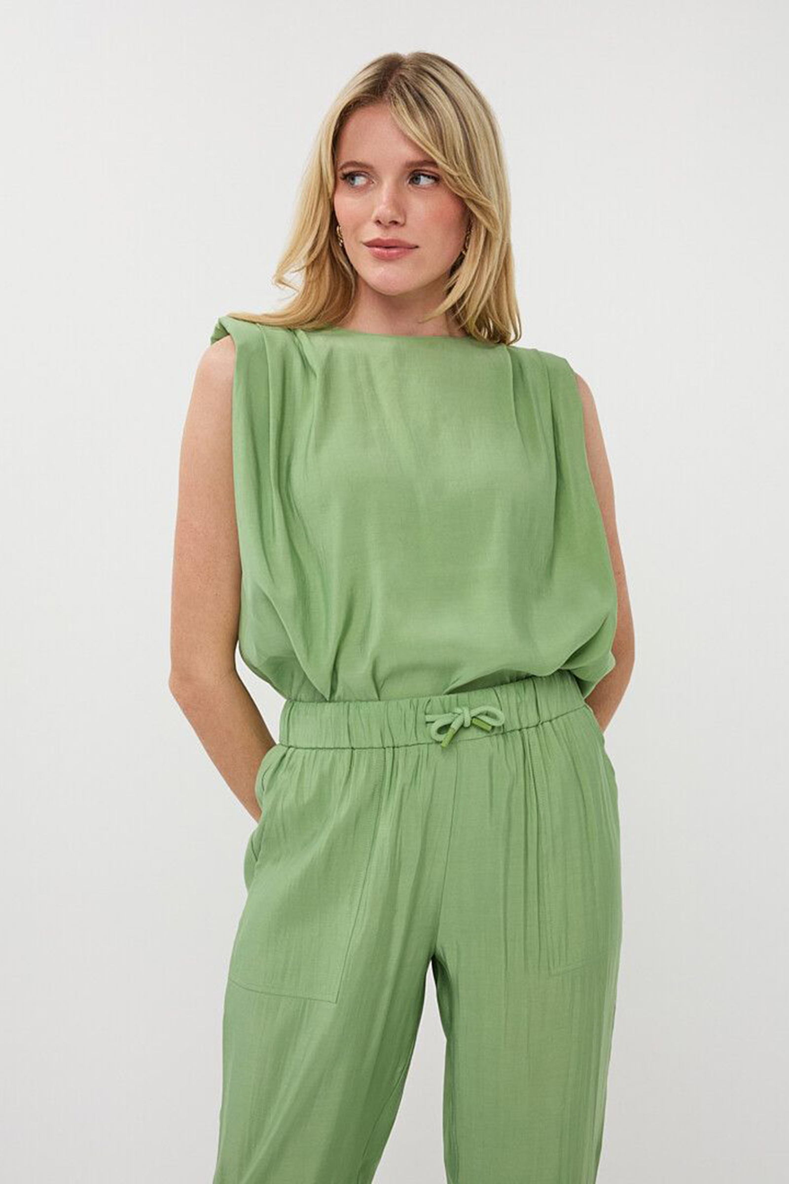 Dames top groen