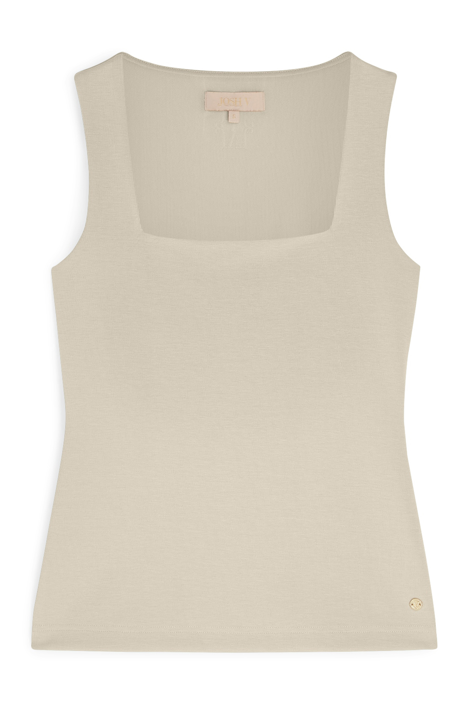 Dames top bruin
