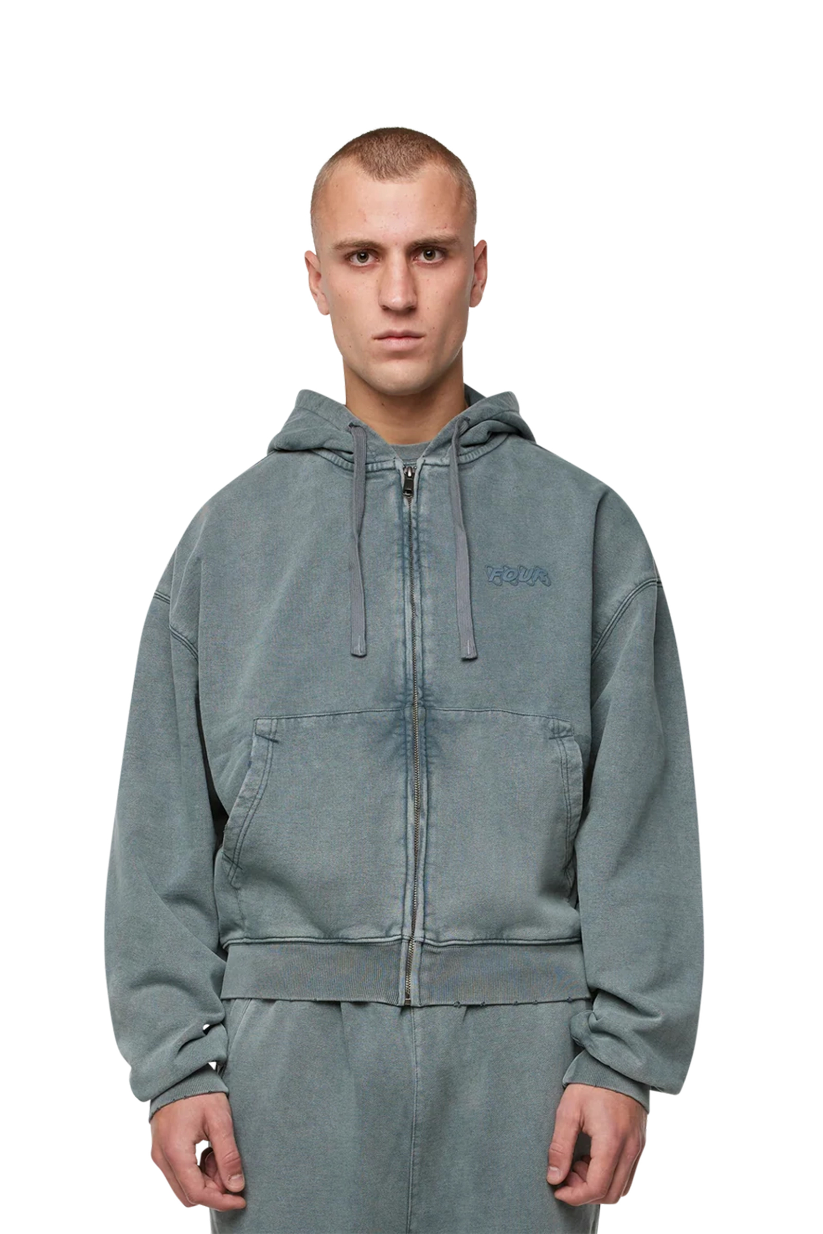 Heren vest groen