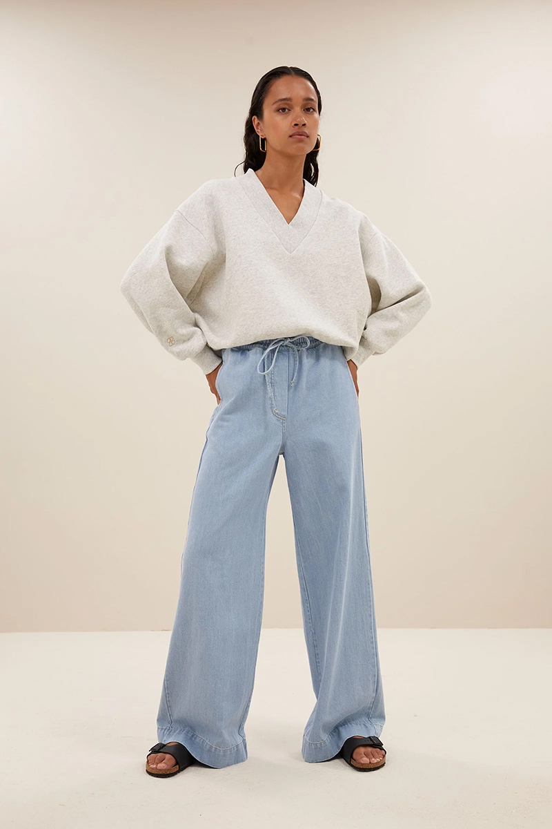 Dames jeans blauw