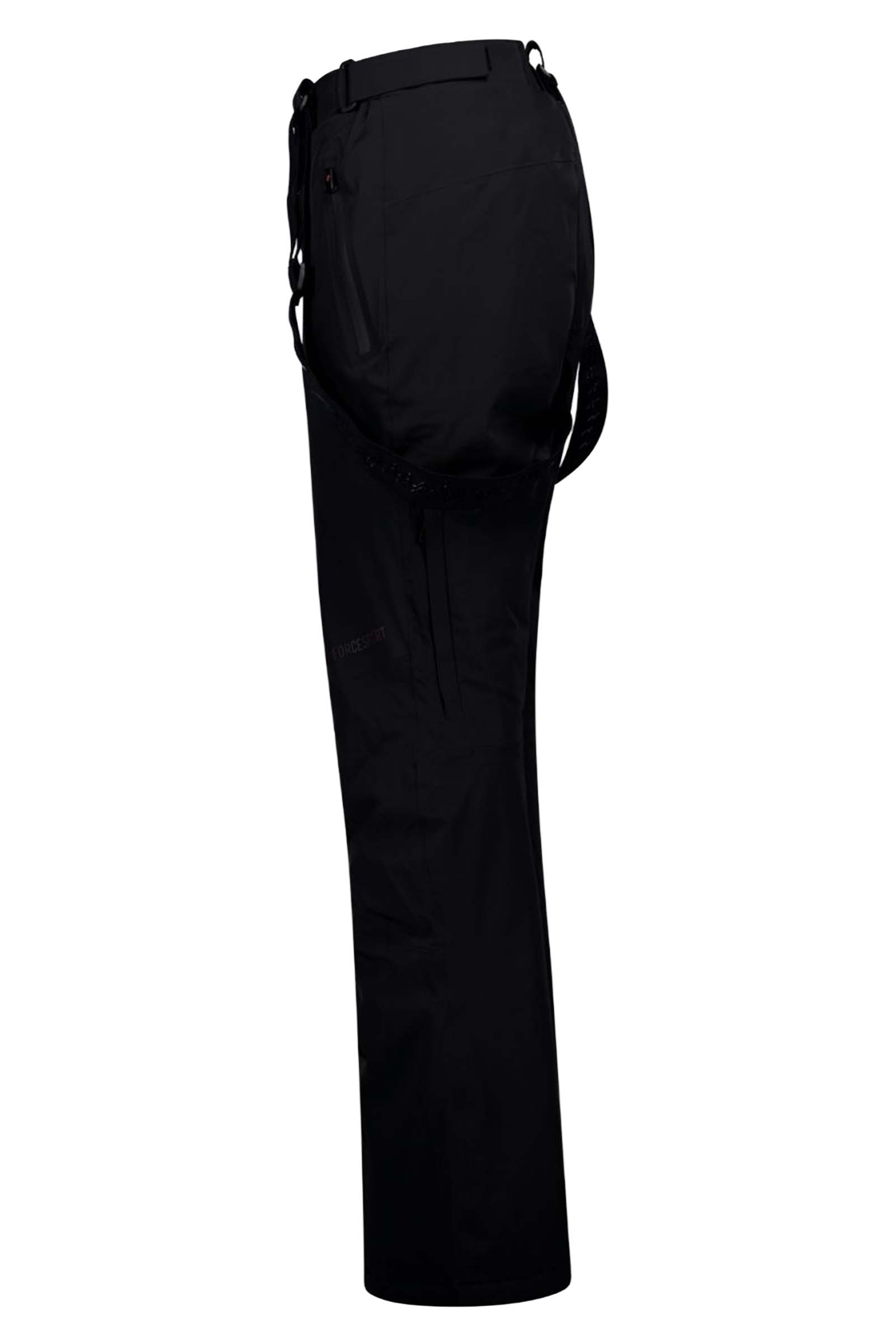 Wintersport heren skibroek zwart