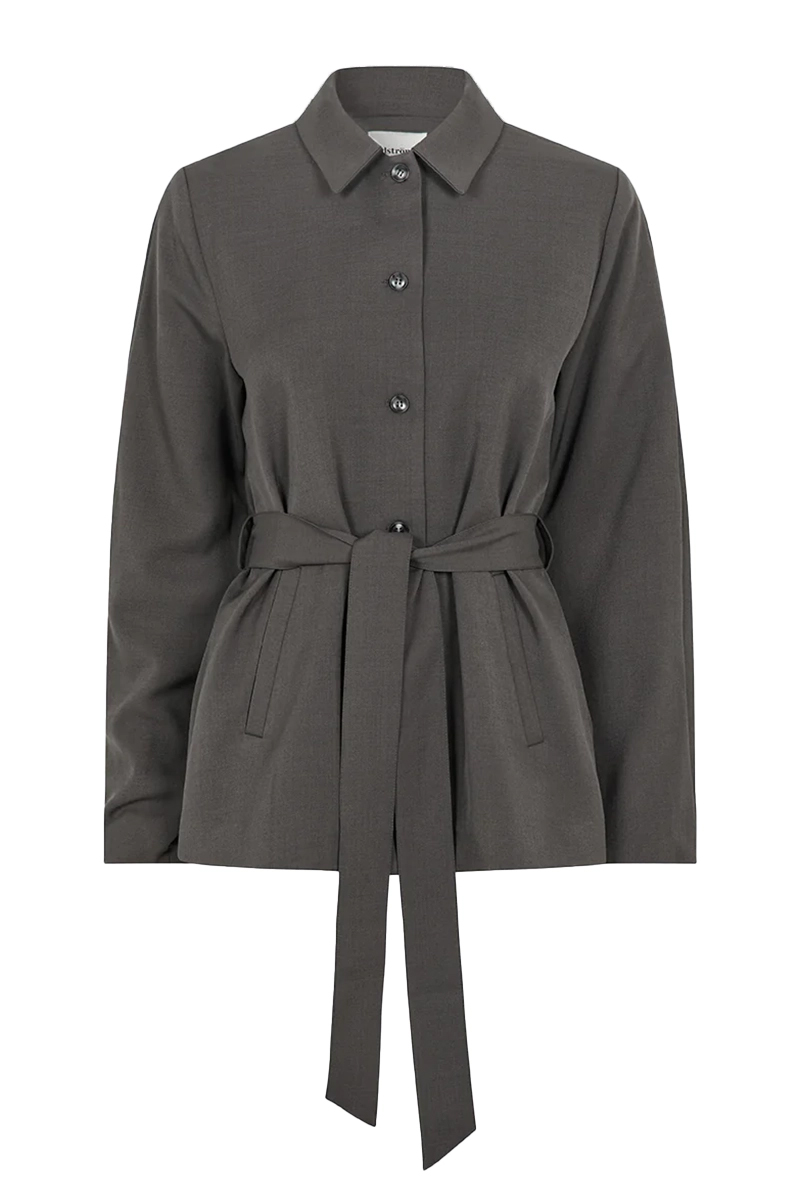 Dames blazer grijs