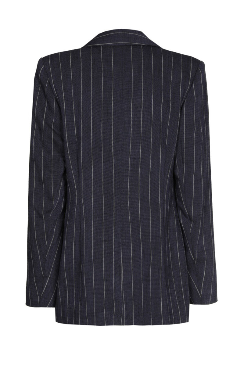 Dames blazer blauw