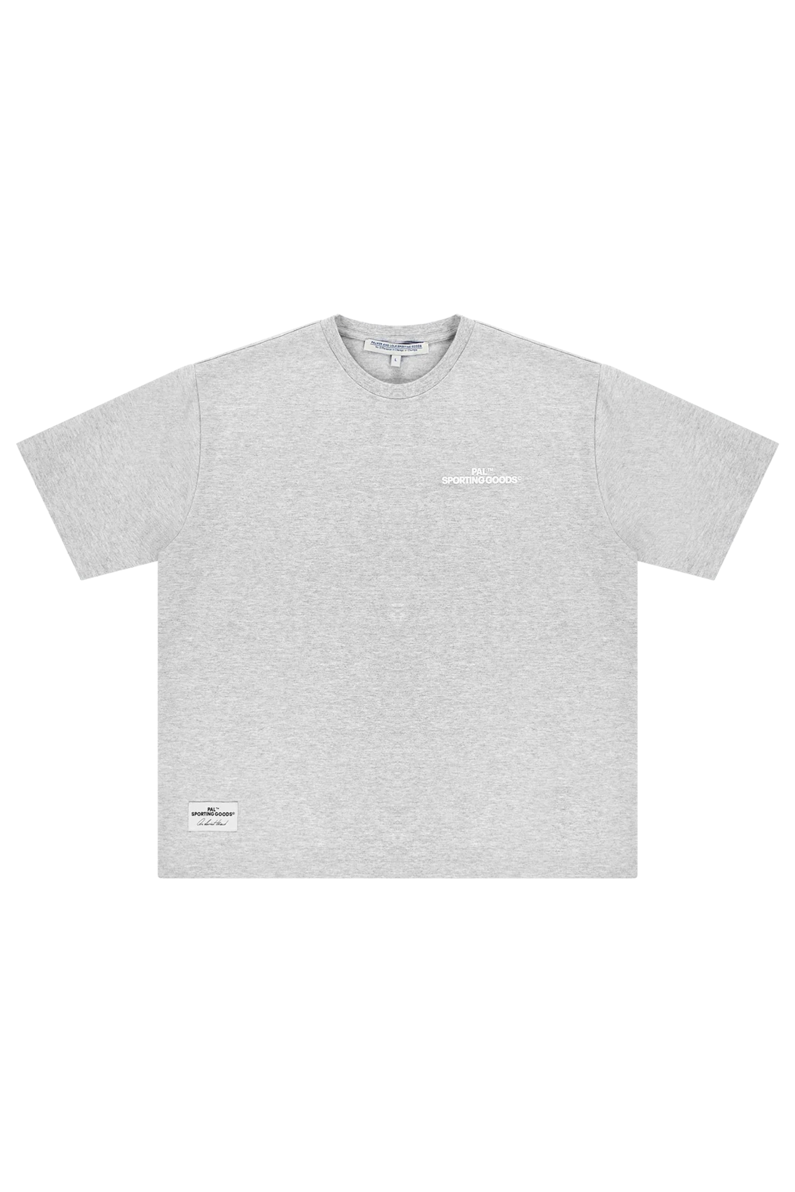 Heren t-shirt kortemouw grijs