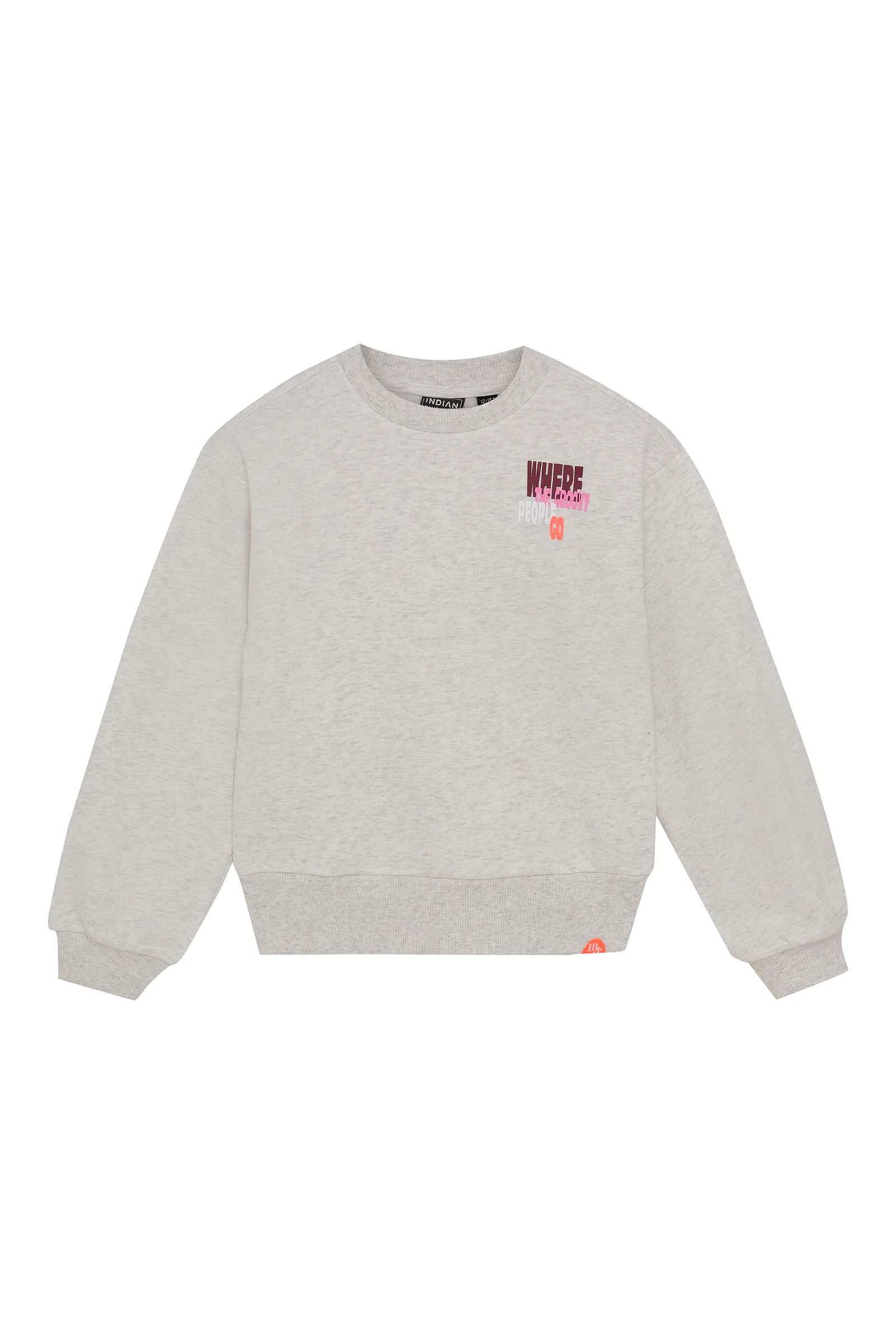 Meisjes sweater ecru