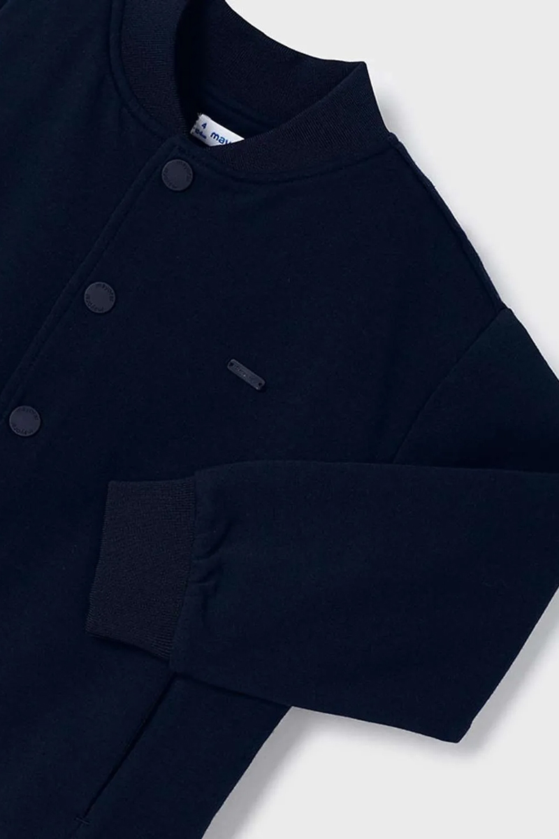 Jongens vest blauw