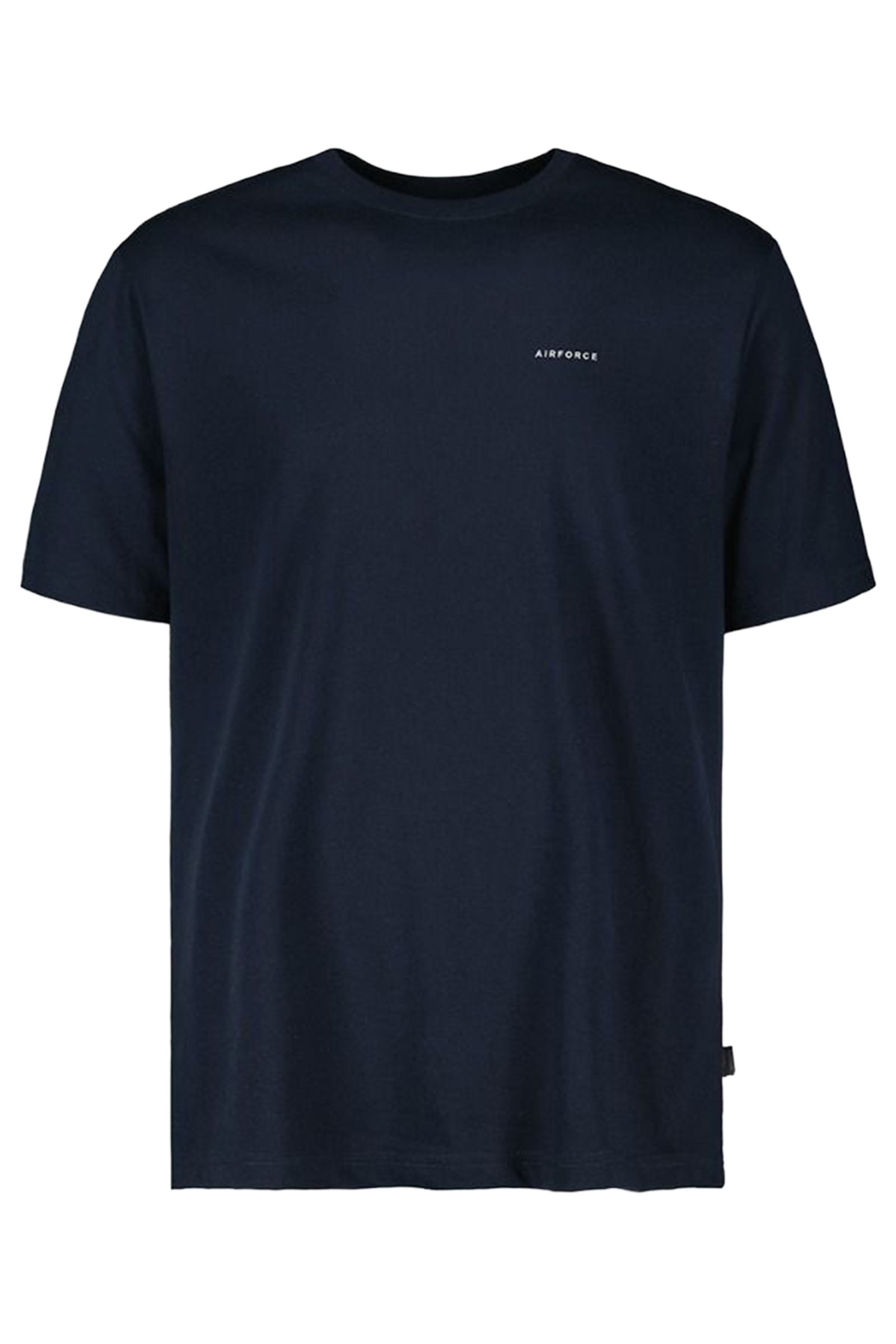 Heren t-shirt kortemouw blauw