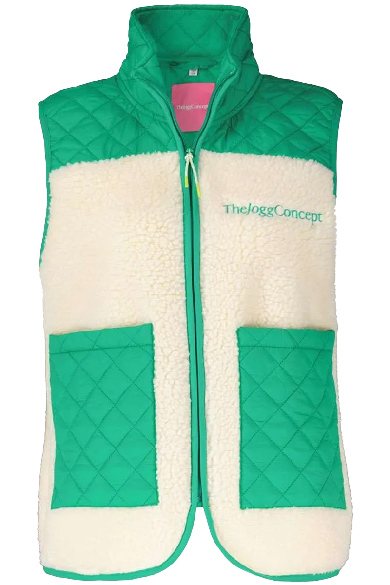 The Jogg Concept JCBERRI WAISTCOAT3 Groen-1 1