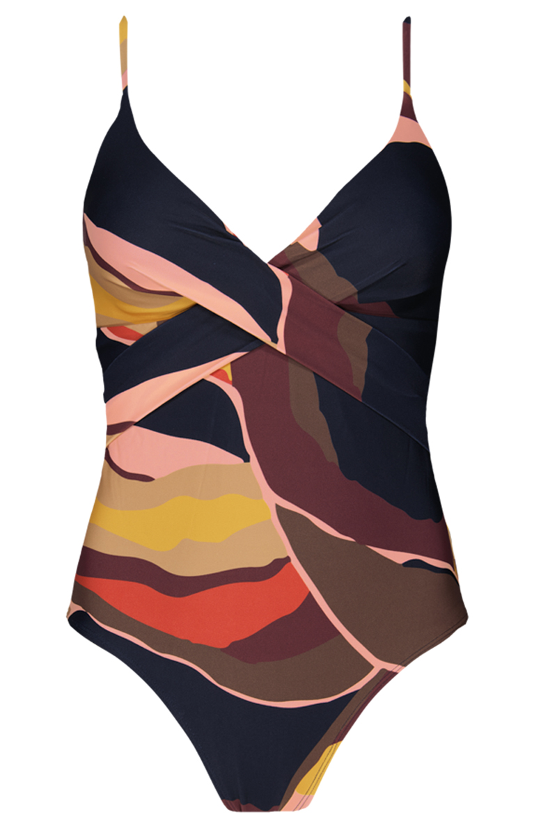 Barts Ash Shaping One Piece Blauw-1 1