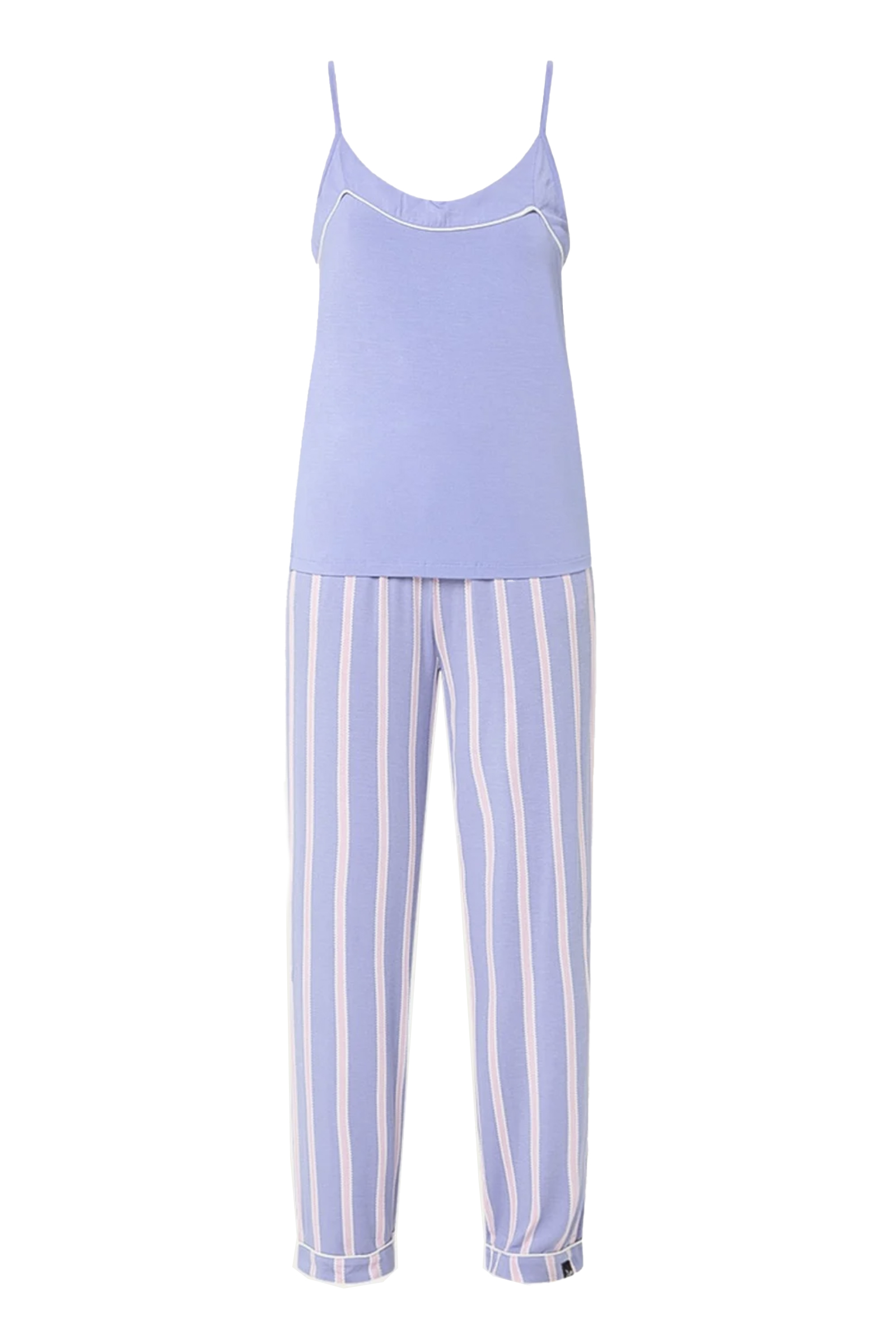 Nachtmode dames pyjama broek paars
