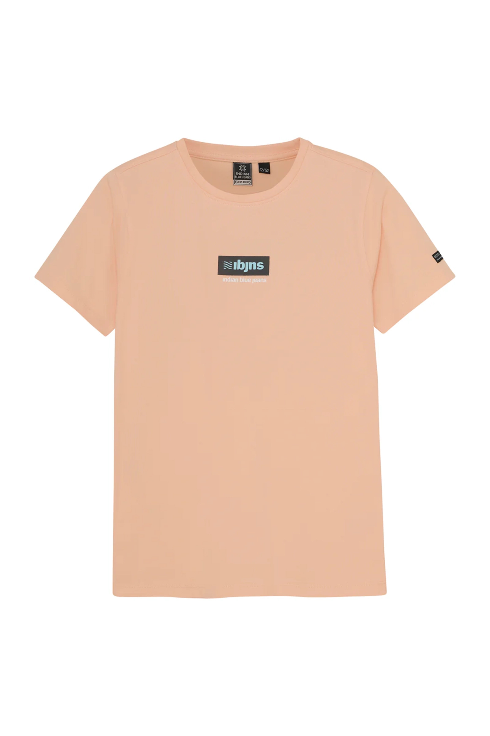 Jongens t-shirt korte mouw oranje