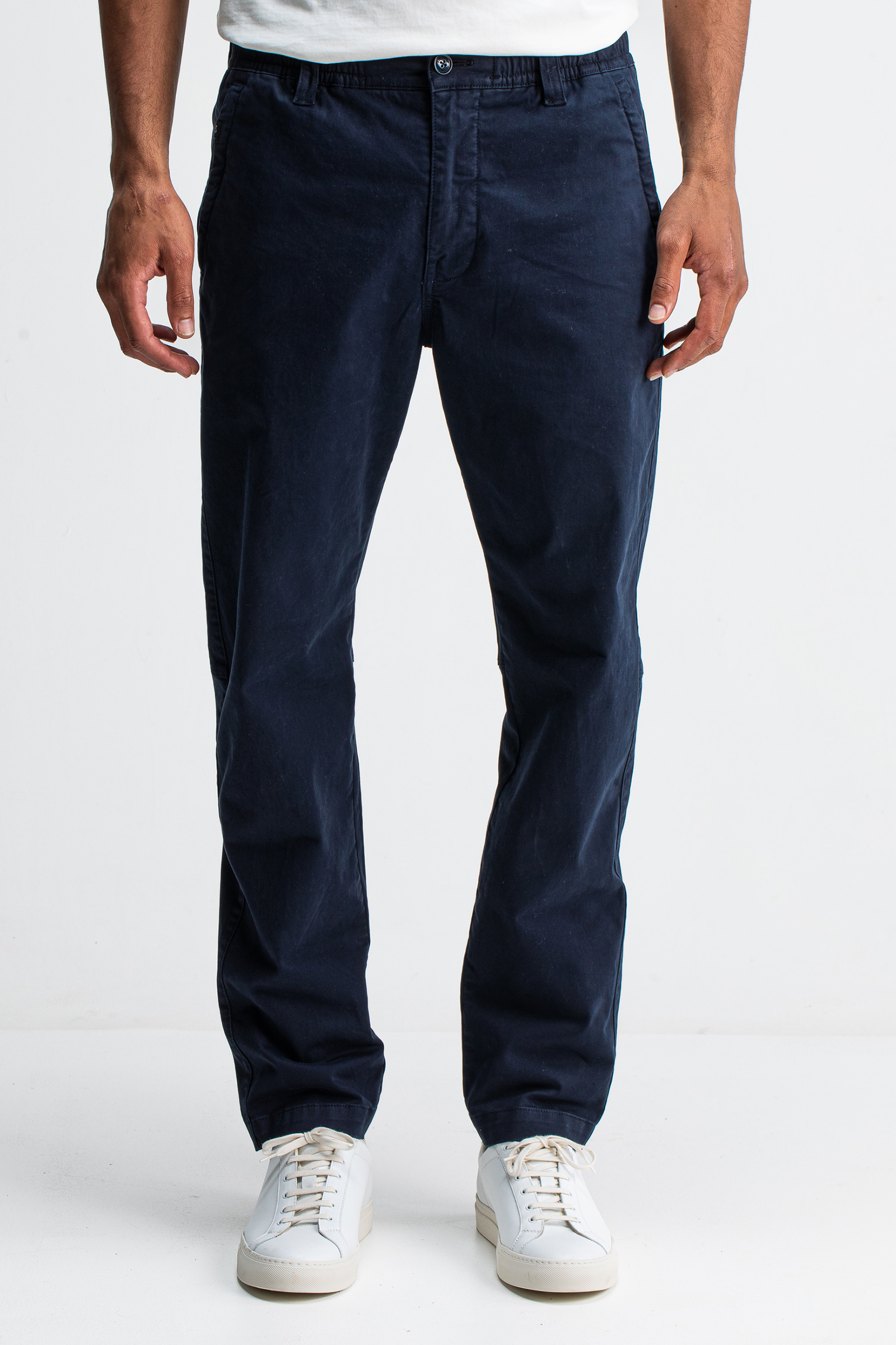 Heren pantalon blauw