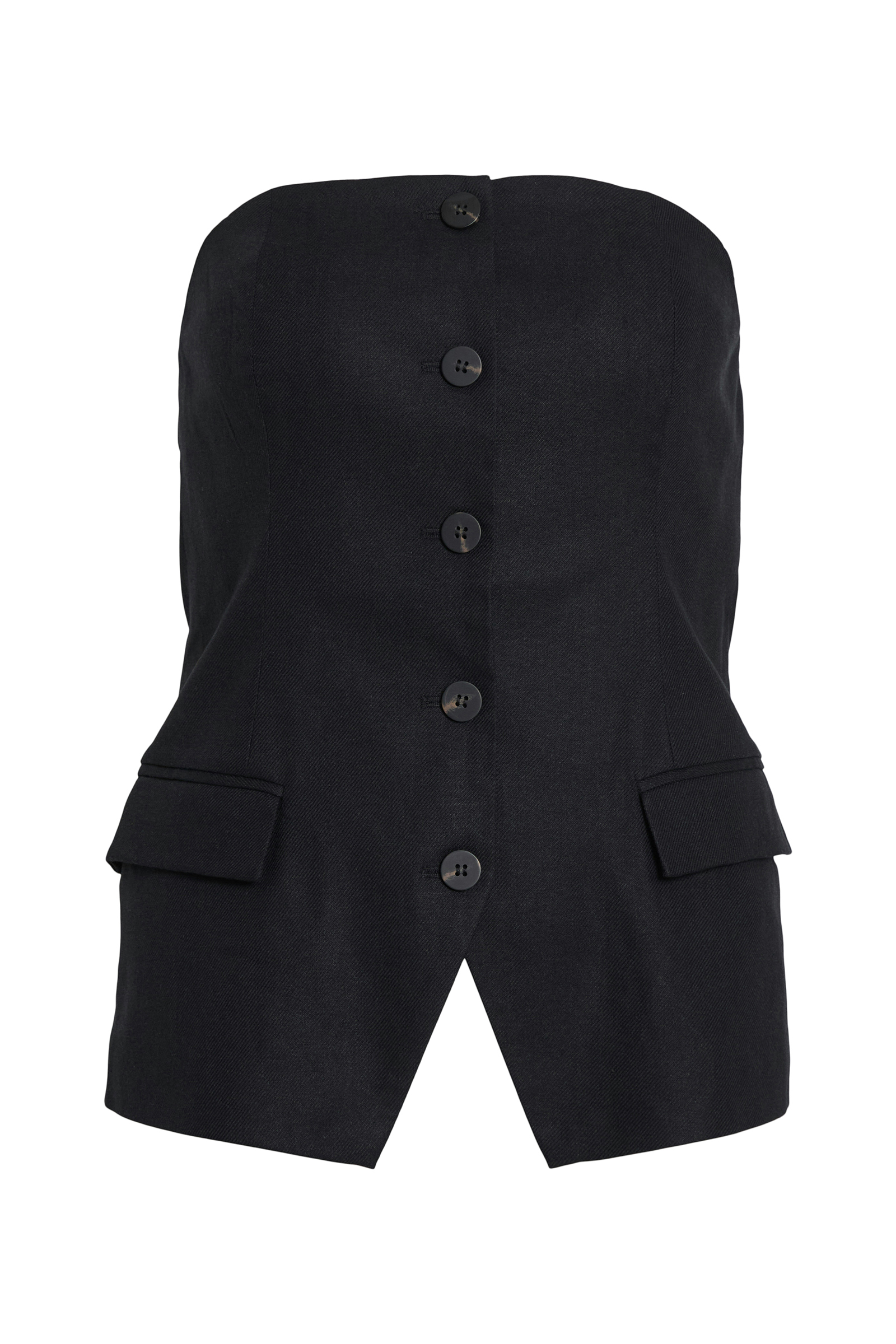 Vila VIPOCKEY S/L TAILORED TOP 295042-Black Beauty 1