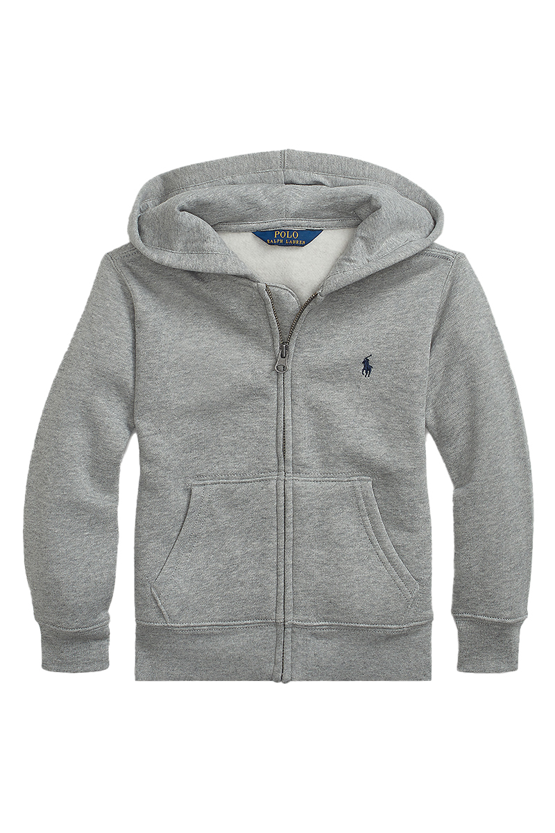 Jongens vest grijs