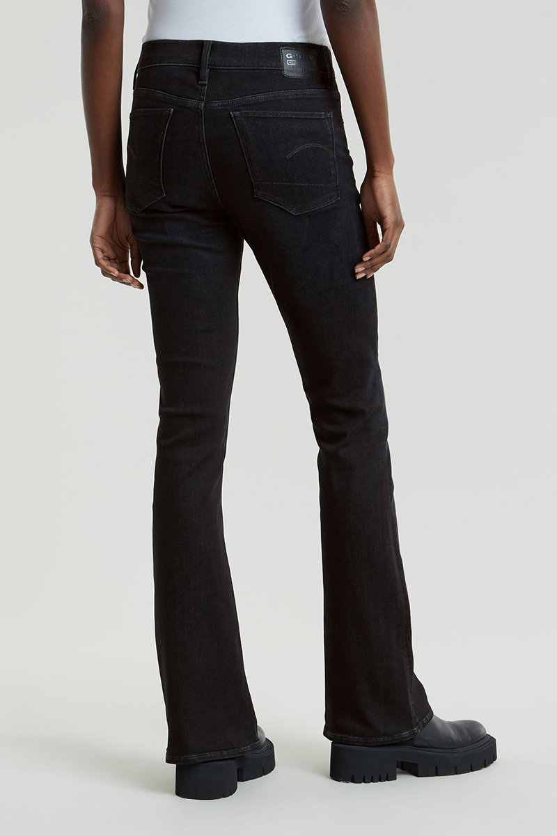 G-Star 3301 Flare Wmn Blauw-1 4
