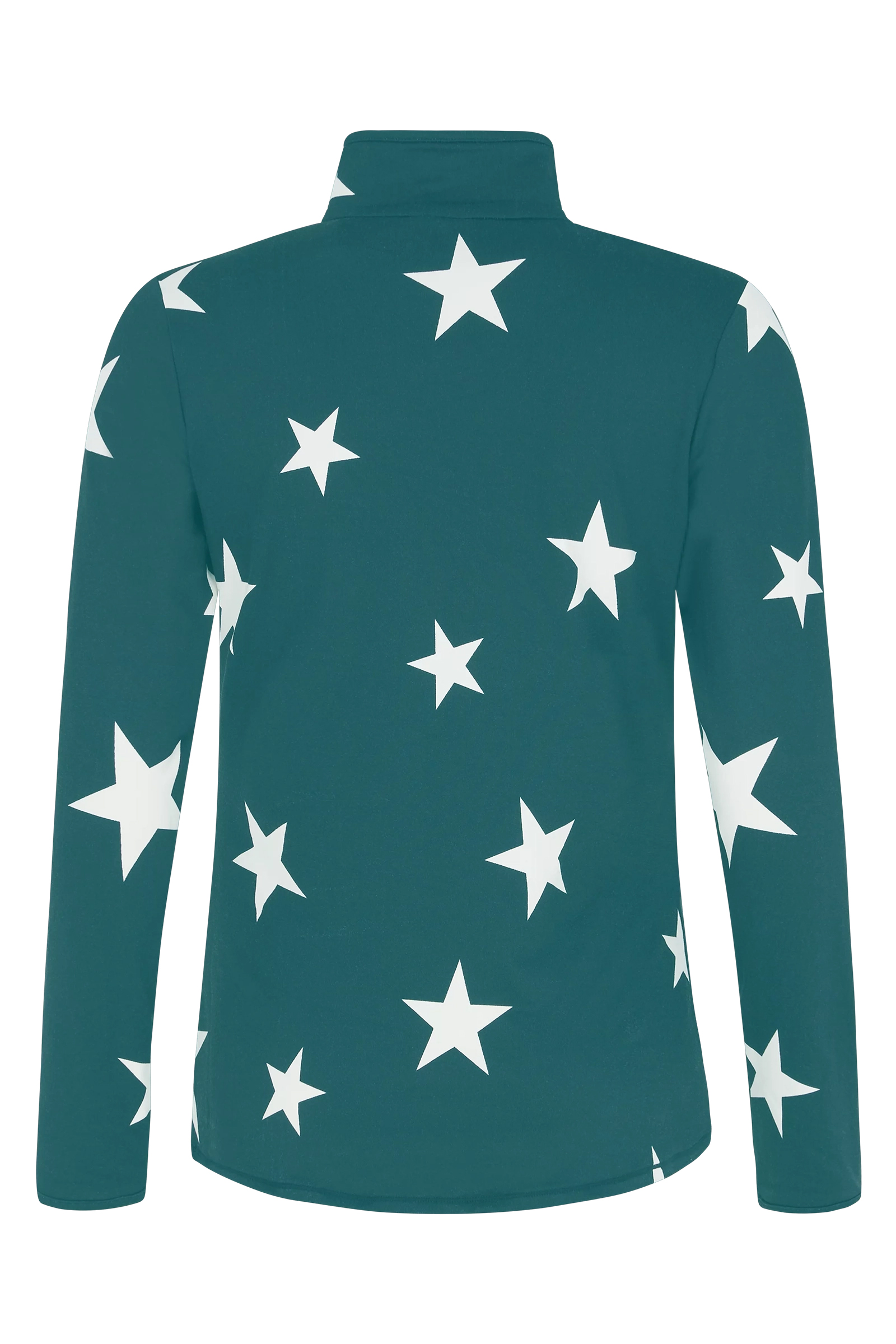 Wintersport dames pully+rits blauw