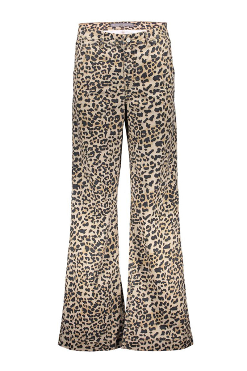 Dames jeans bruin