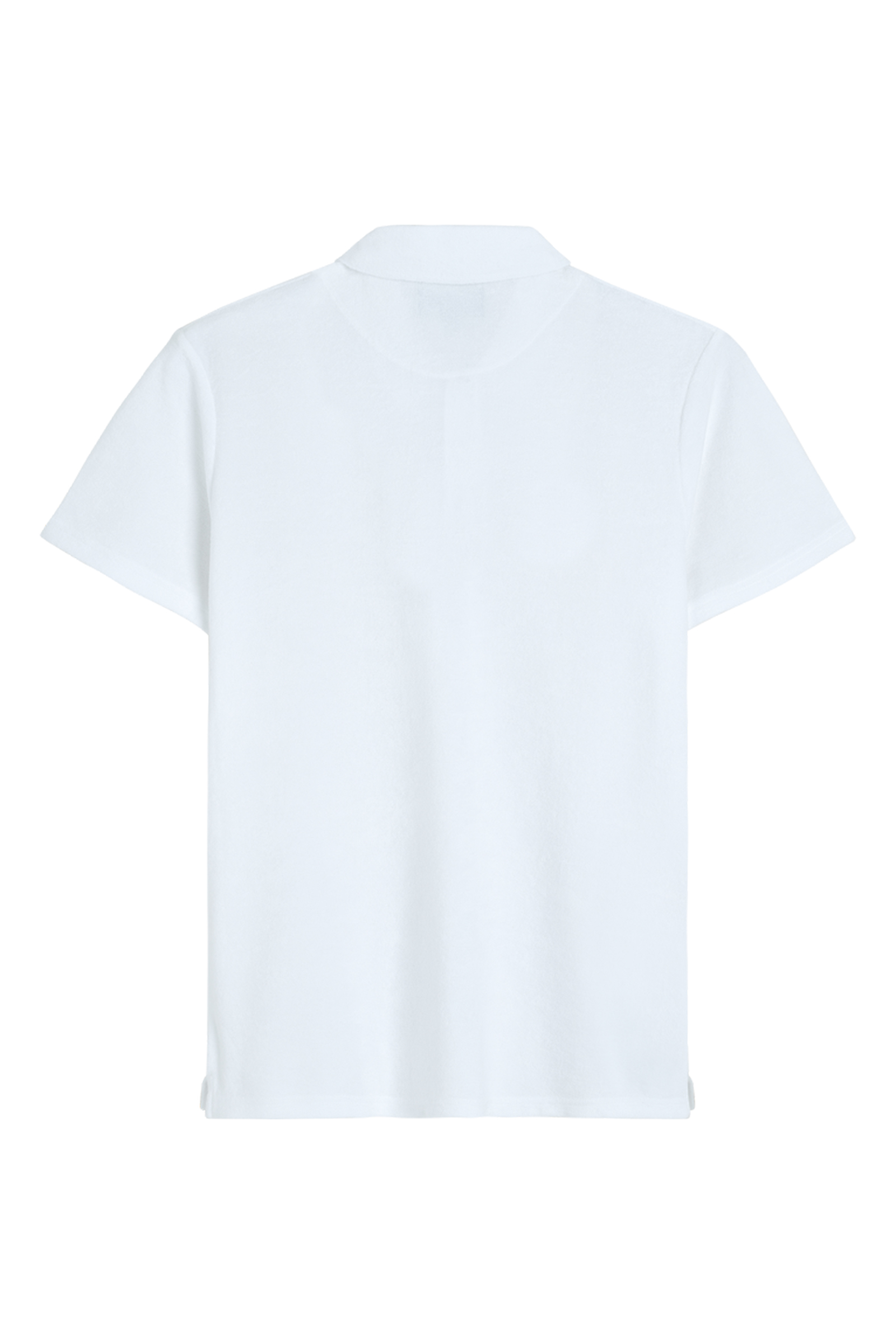 Heren polo korte mouw wit