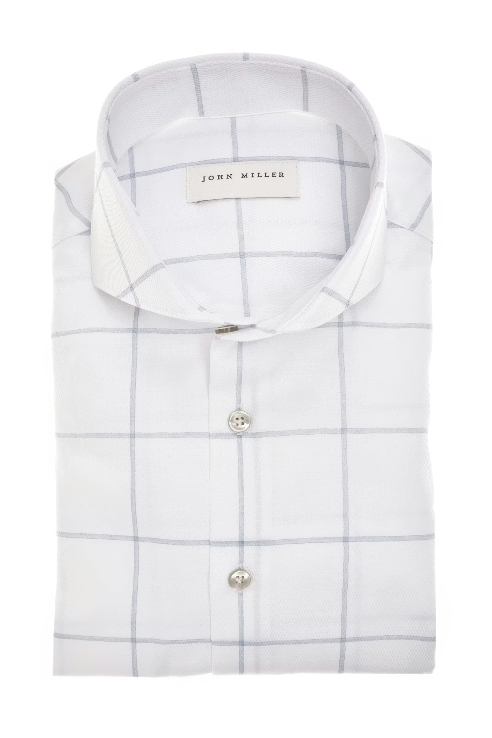 Heren overhemd lm dressual wit