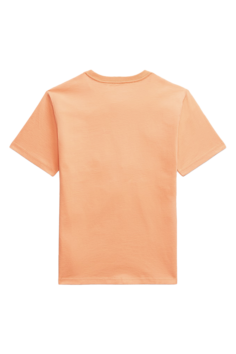 Jongens t-shirt korte mouw oranje