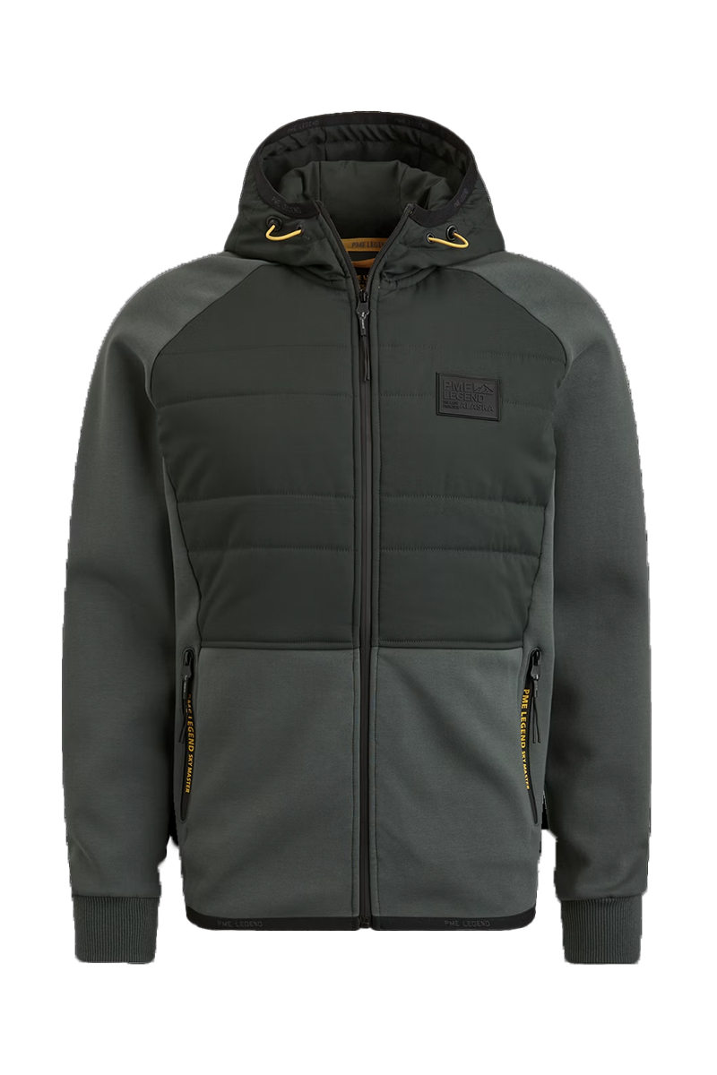 PME Legend Hooded jacket padded nylon Groen-1 1