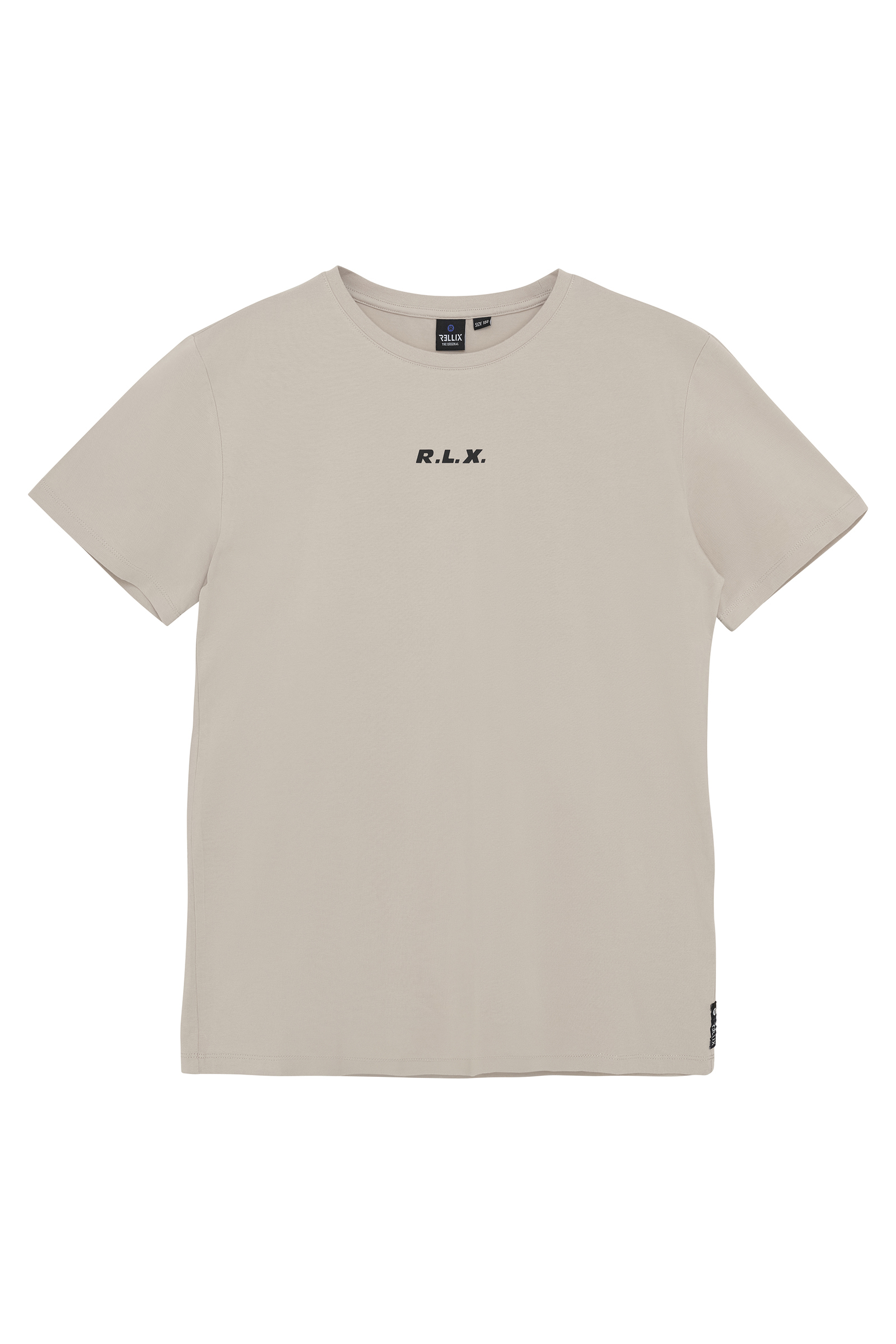 Rellix T-shirt rlx backprint bruin/beige-1 1