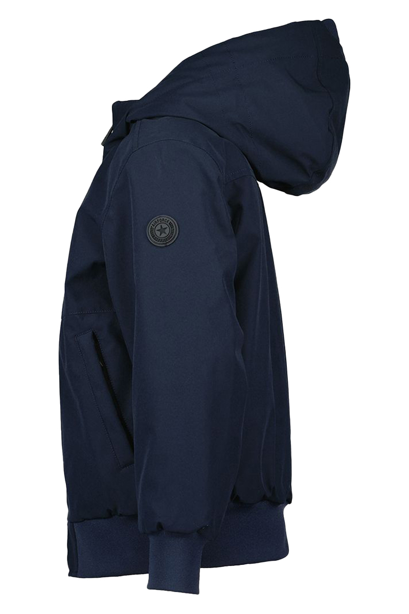 Jongens jas blauw