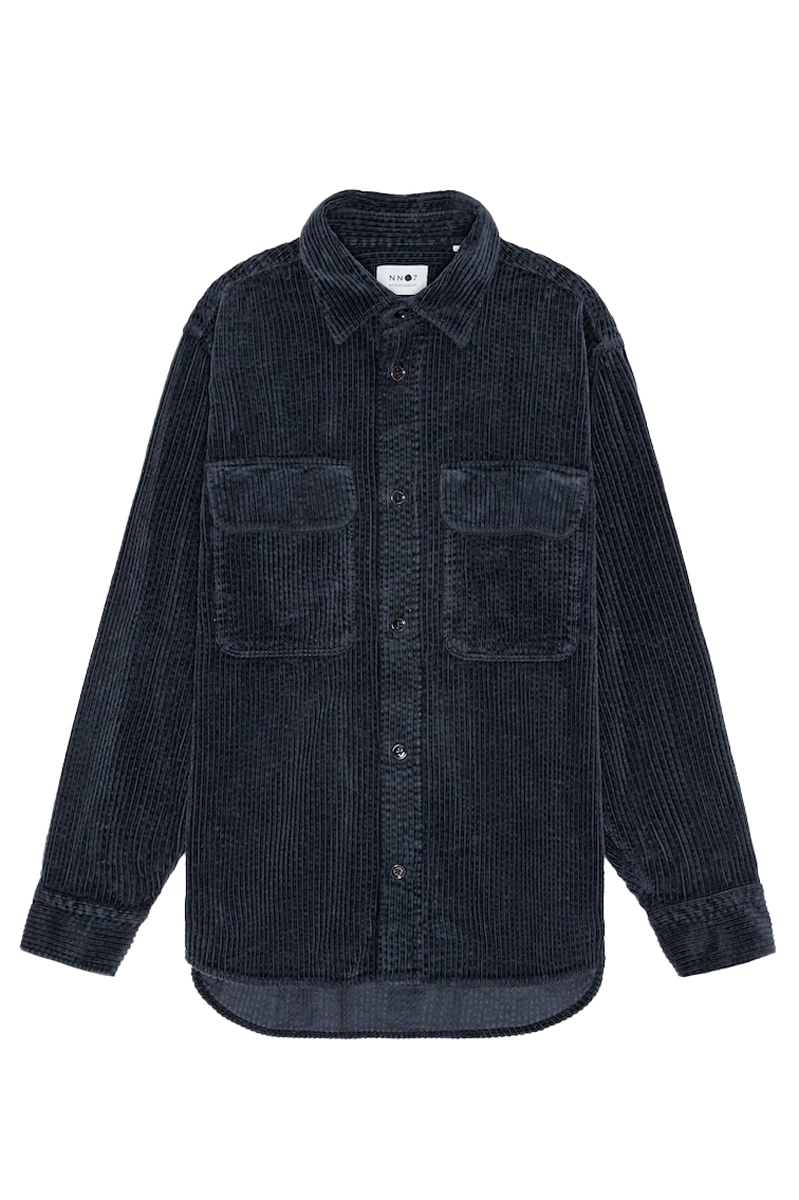 Heren overshirt zwart