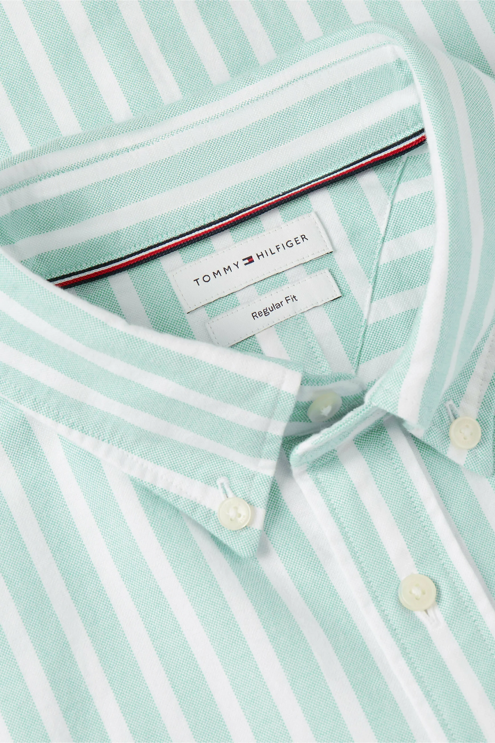 Heren overhemd lm casual groen