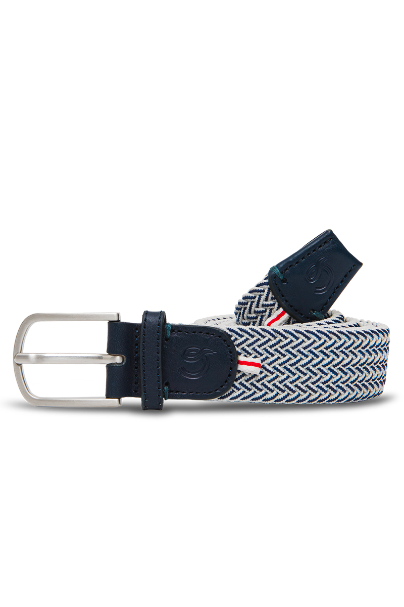 Heren riem blauw