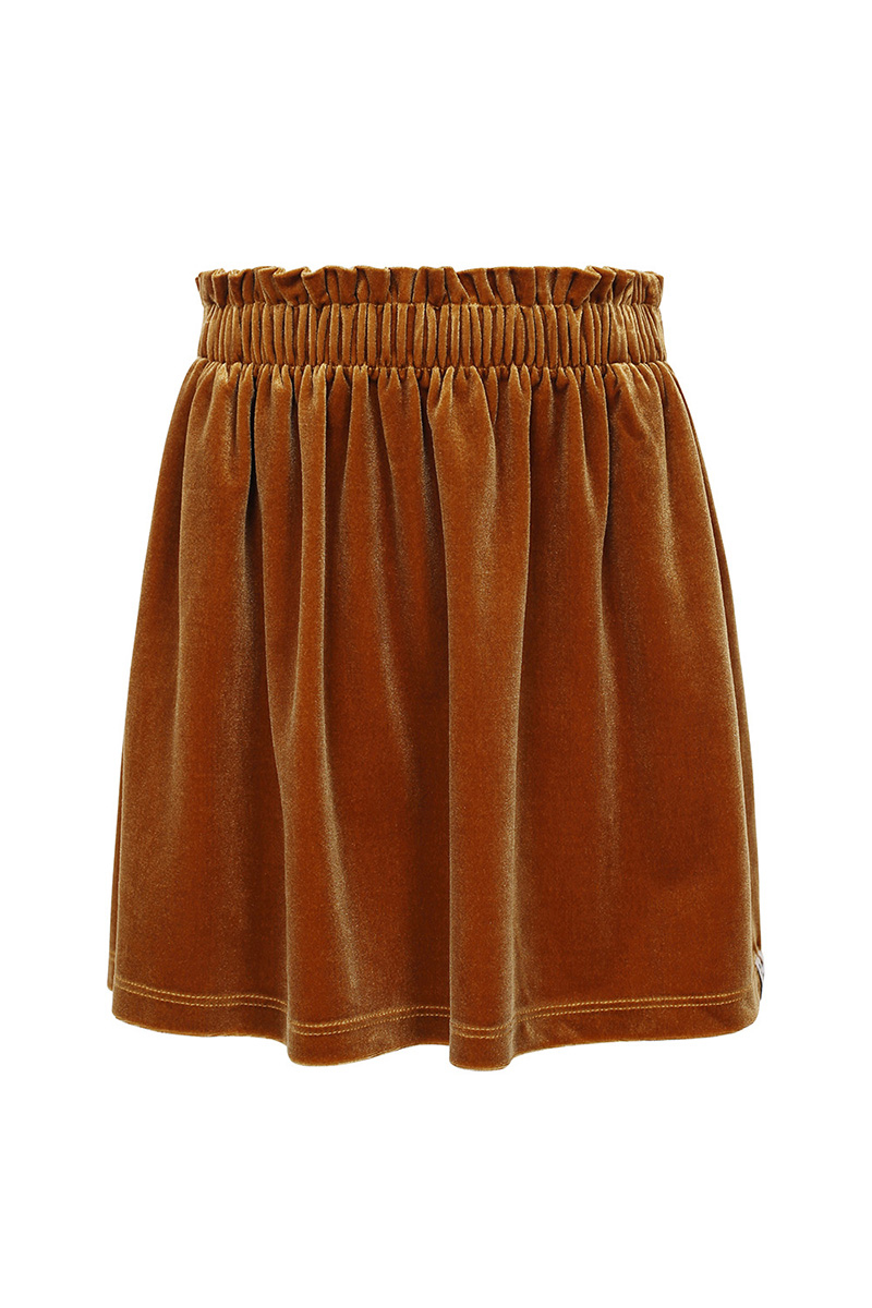 Meisjes rok bruin