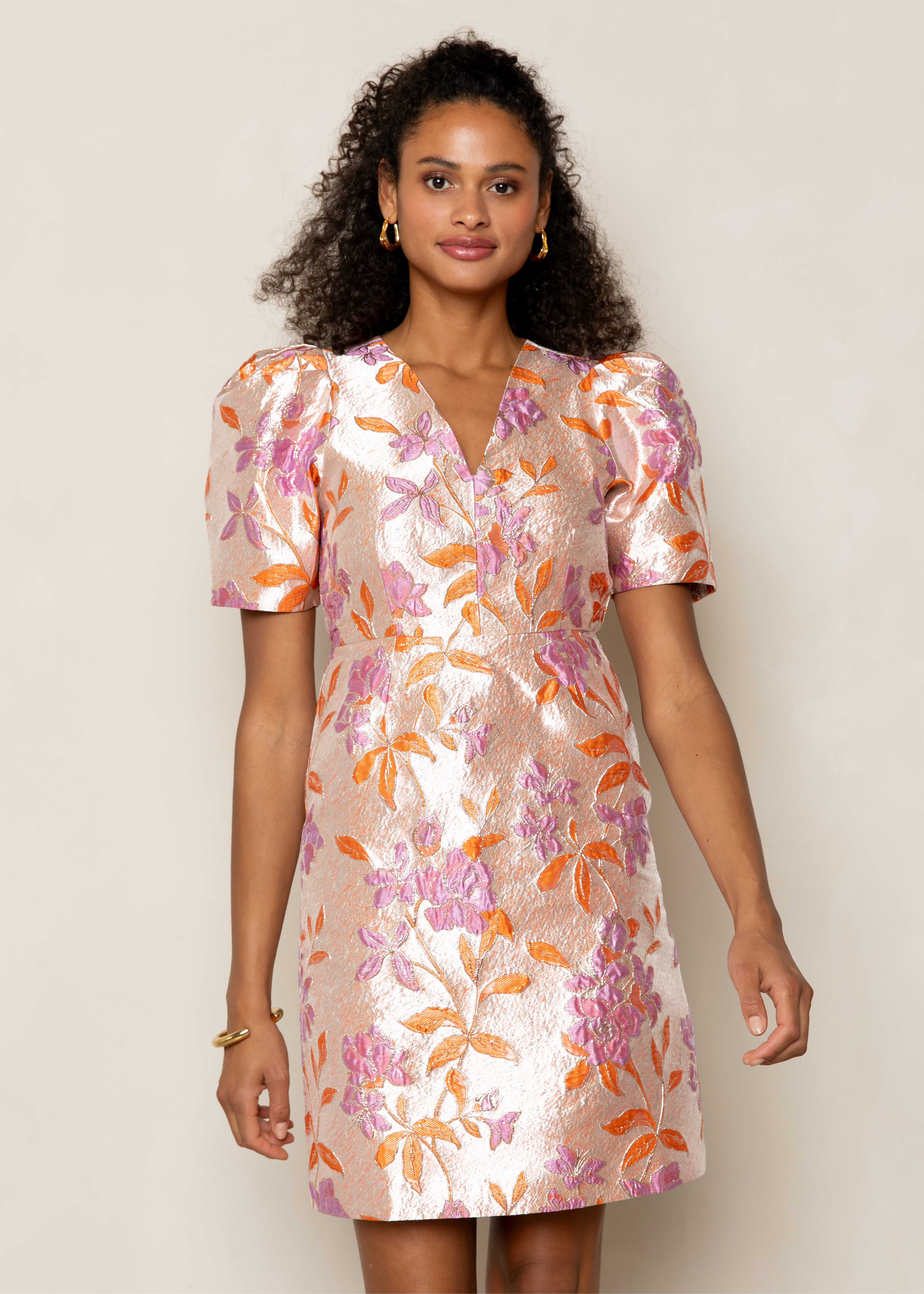 Dames jurk rose