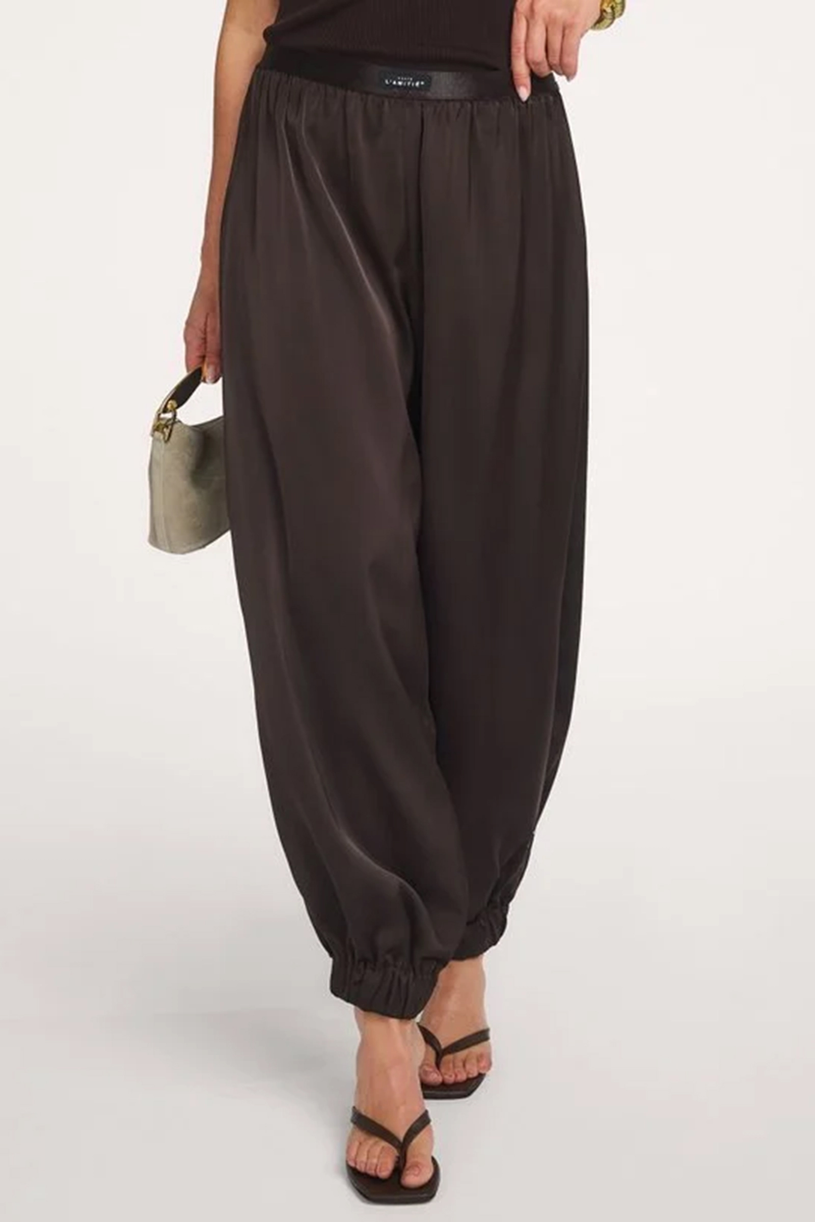 Dames broek bruin