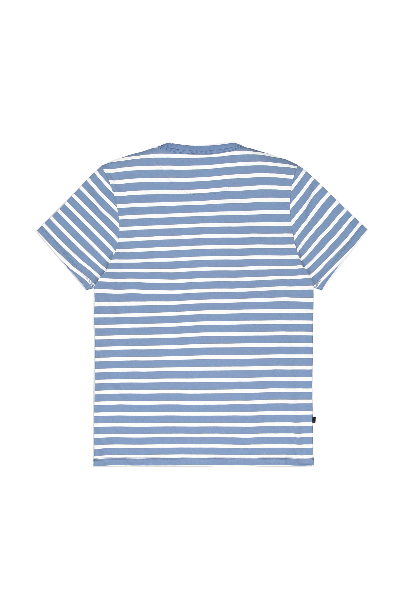 Heren t-shirt kortemouw blauw