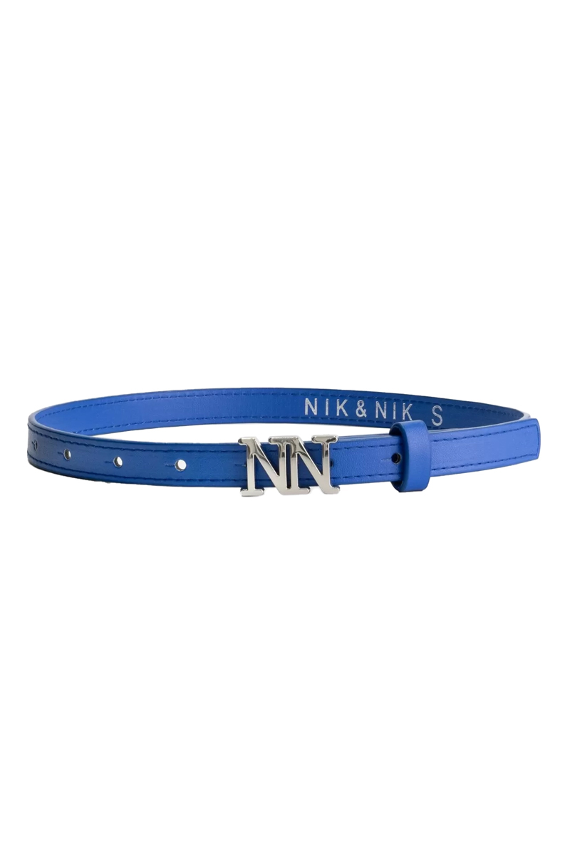 Meisjes riem blauw
