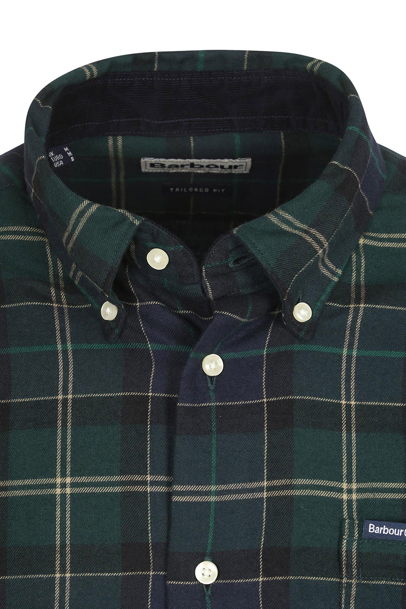 Heren overhemd lm casual blauw