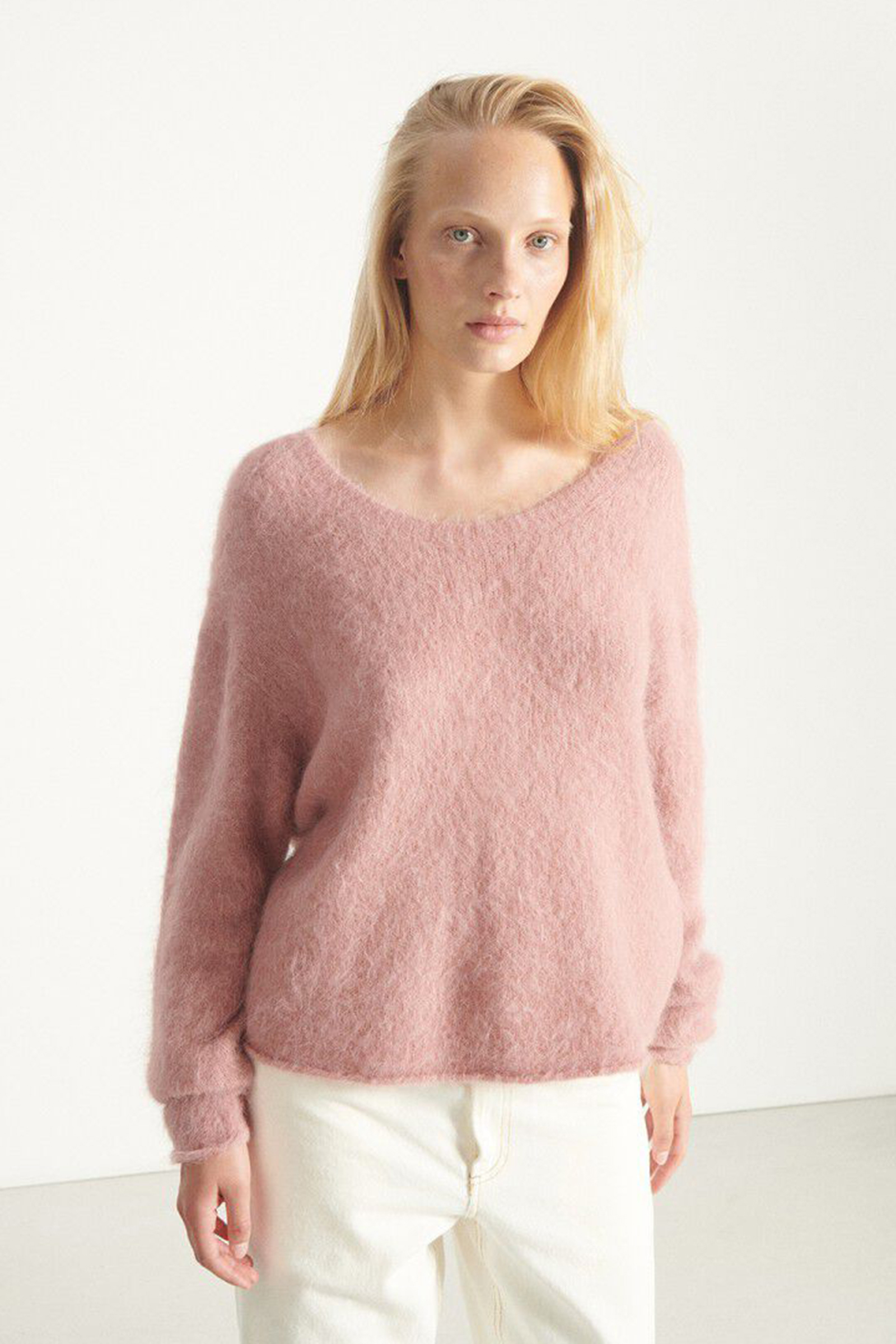 Dames trui rose