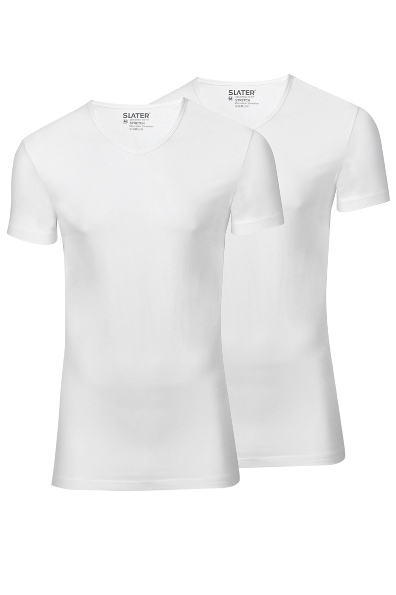 Heren t-shirt kortemouw wit