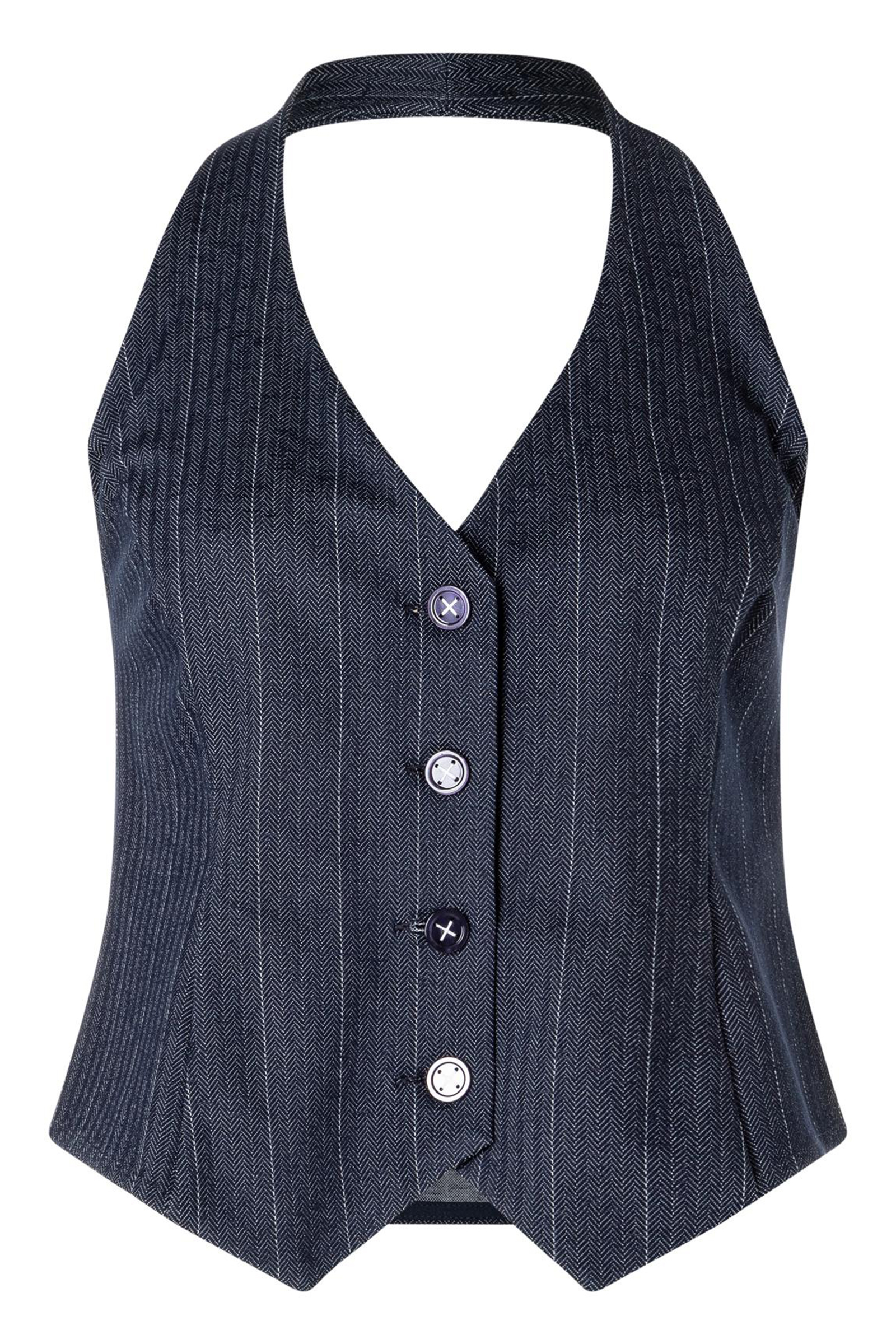Dames gilet zwart